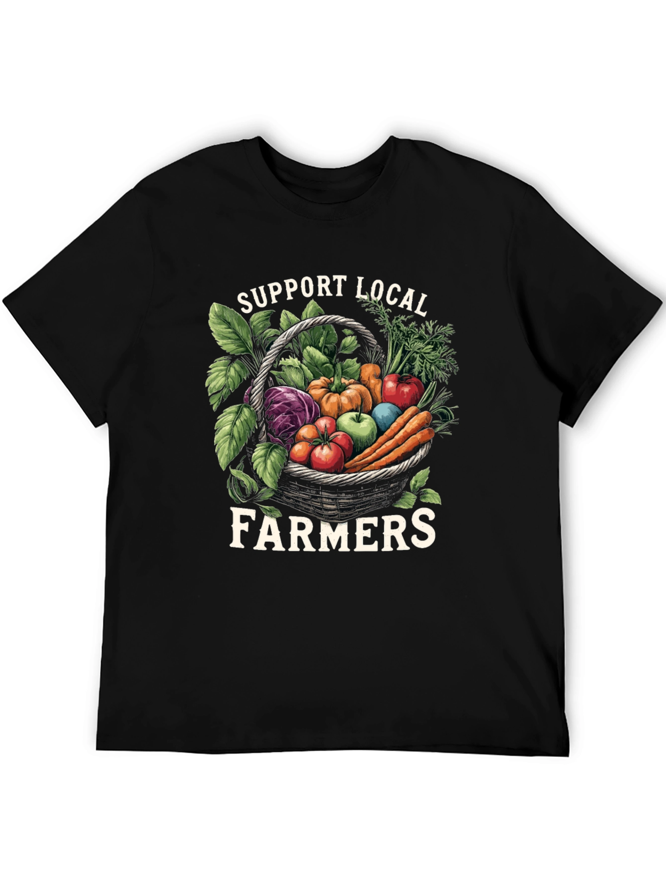 Support Local Farmers Graphic T-Shirt