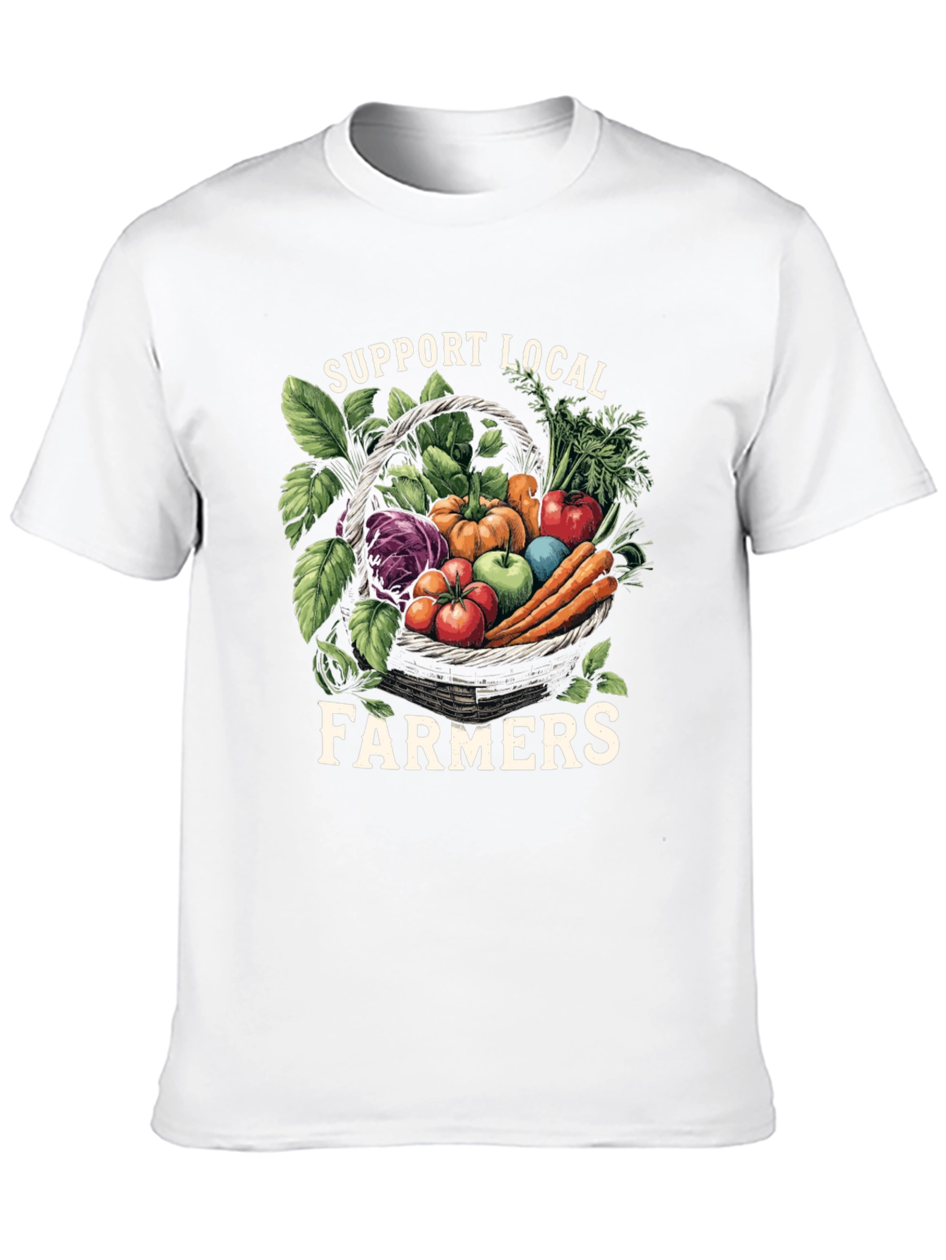 Support Local Farmers Graphic T-Shirt