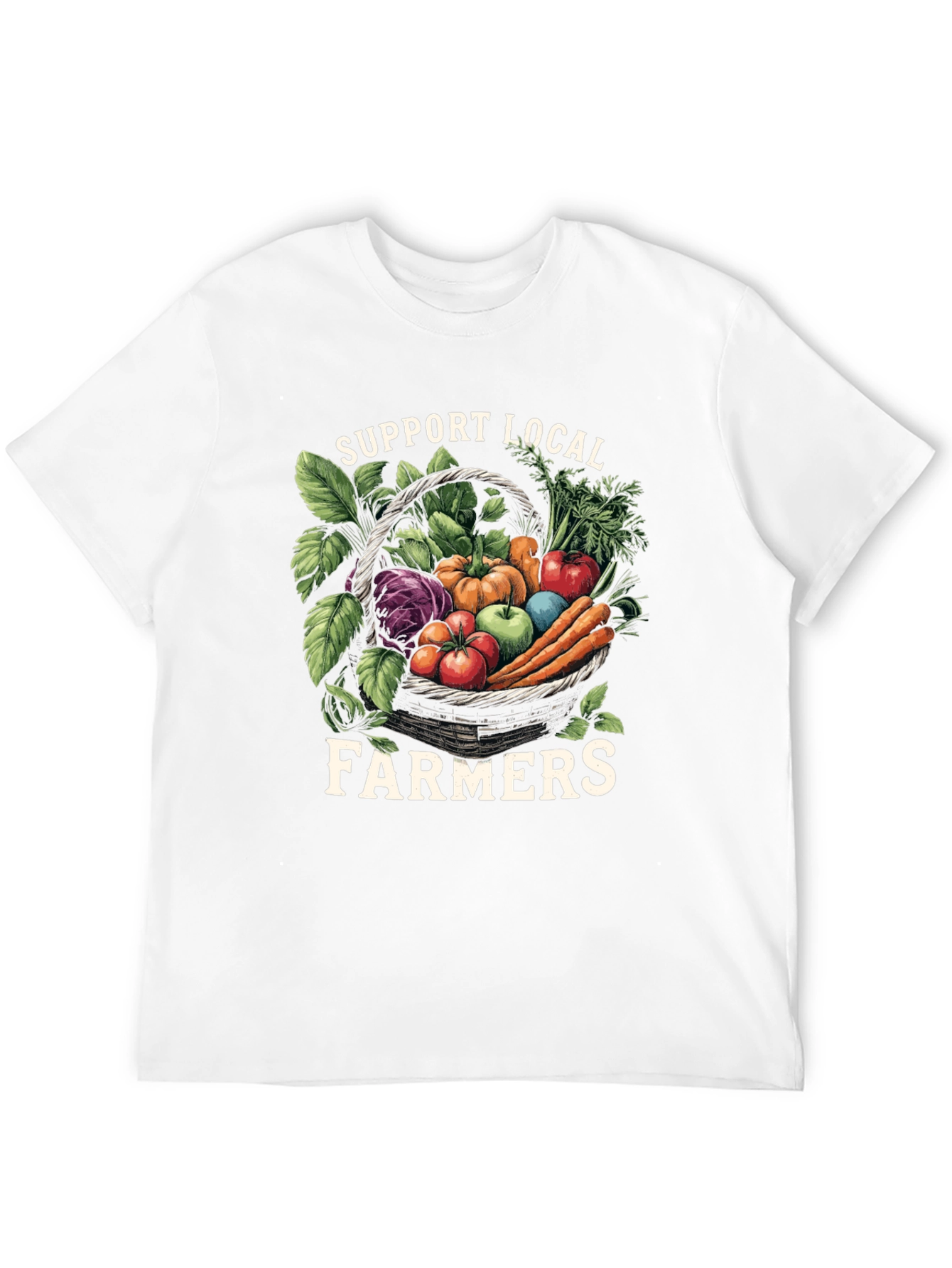 Support Local Farmers Graphic T-Shirt