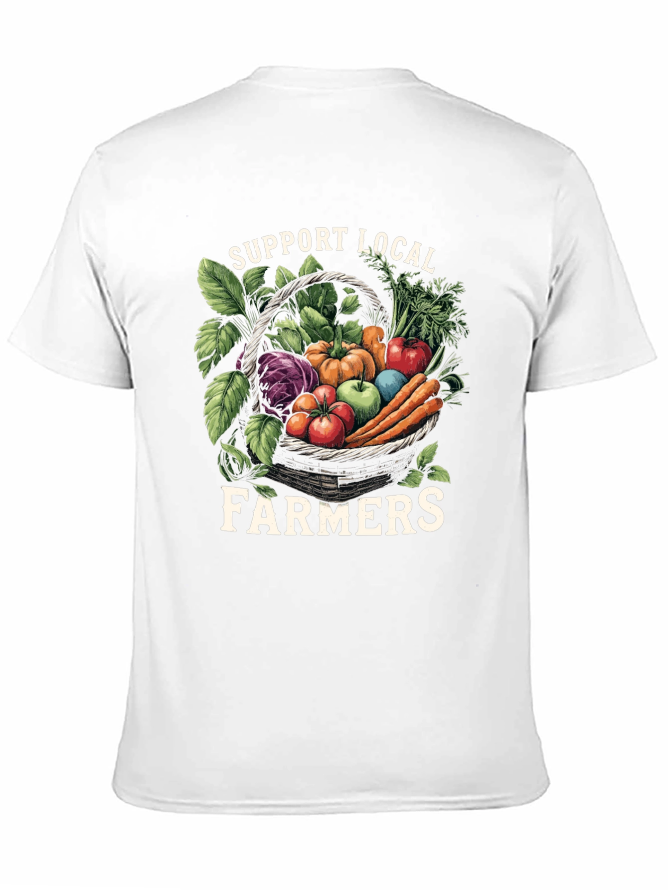 Support Local Farmers Graphic T-Shirt