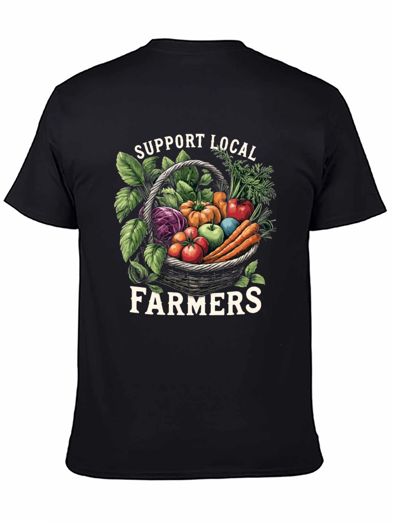 Support Local Farmers Graphic T-Shirt