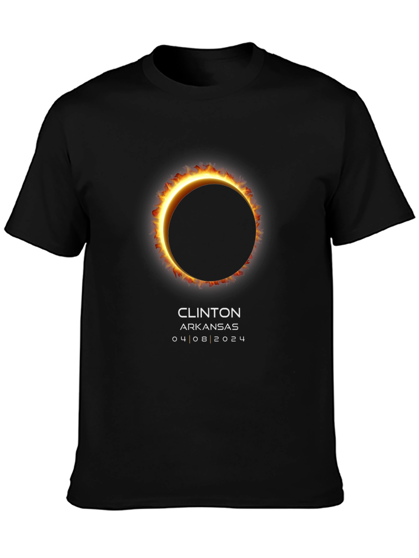 Eclipse 2024 T-Shirt - Clinton Arkansas