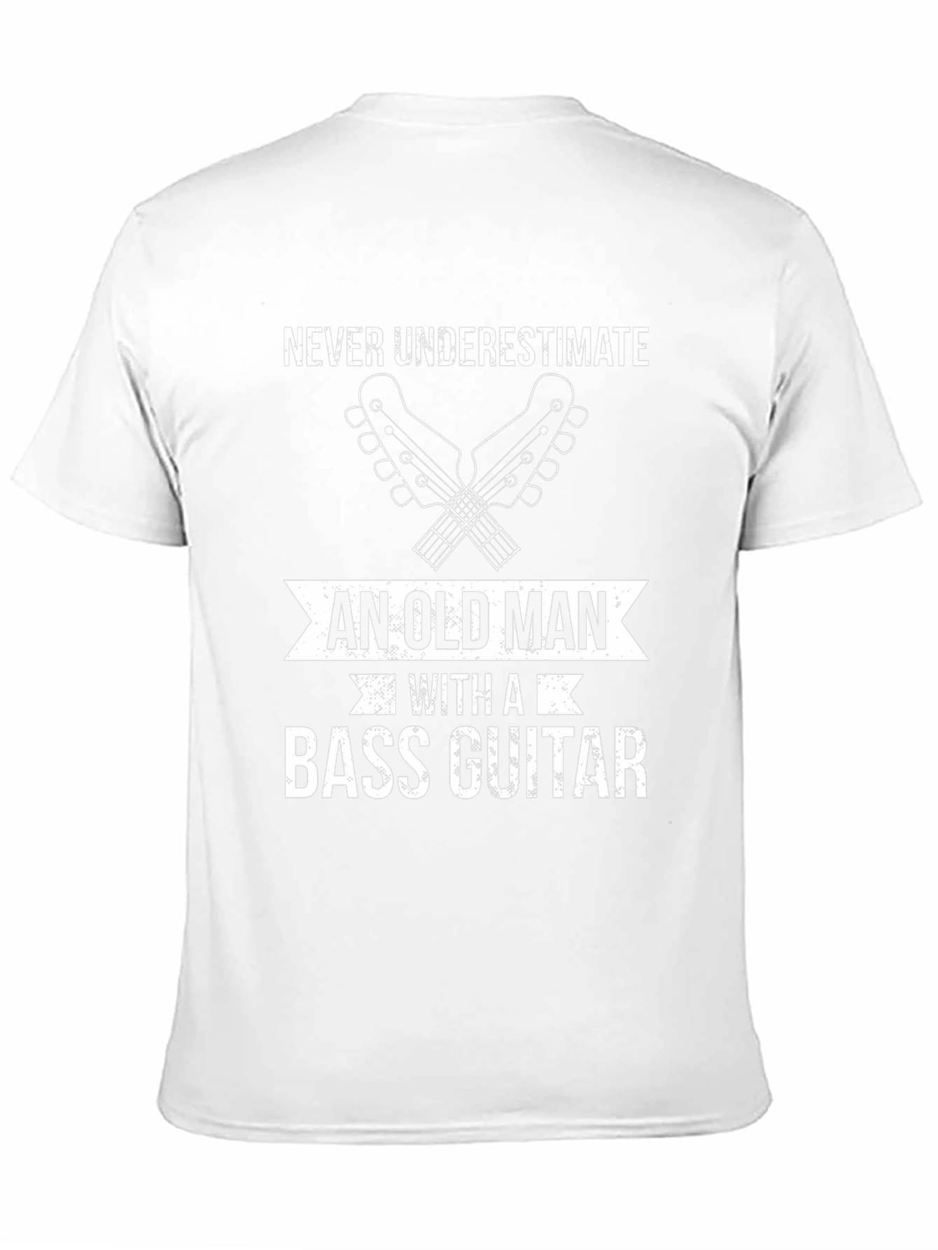 Bass Guitar Old Man T-Shirt