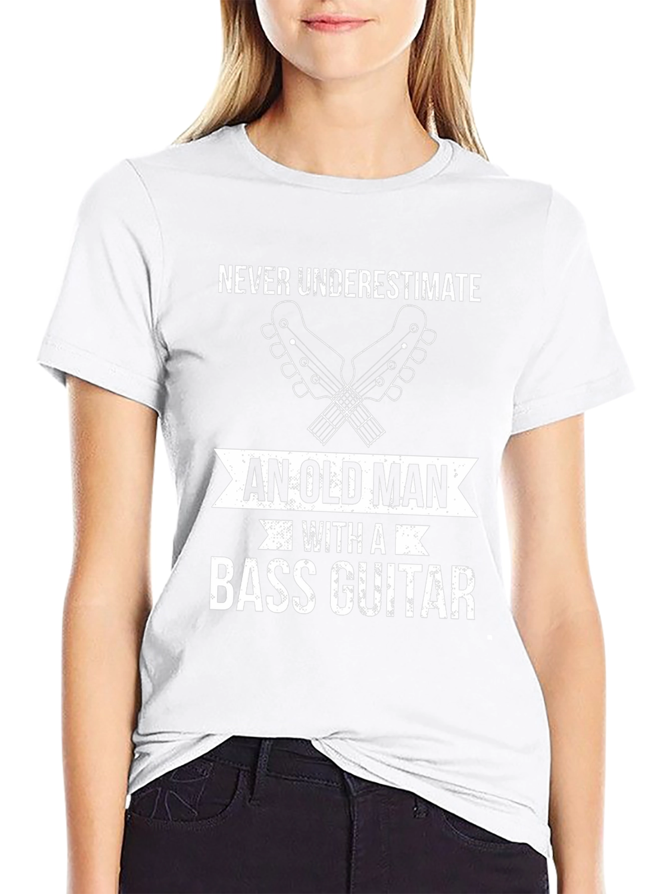 Bass Guitar Old Man T-Shirt