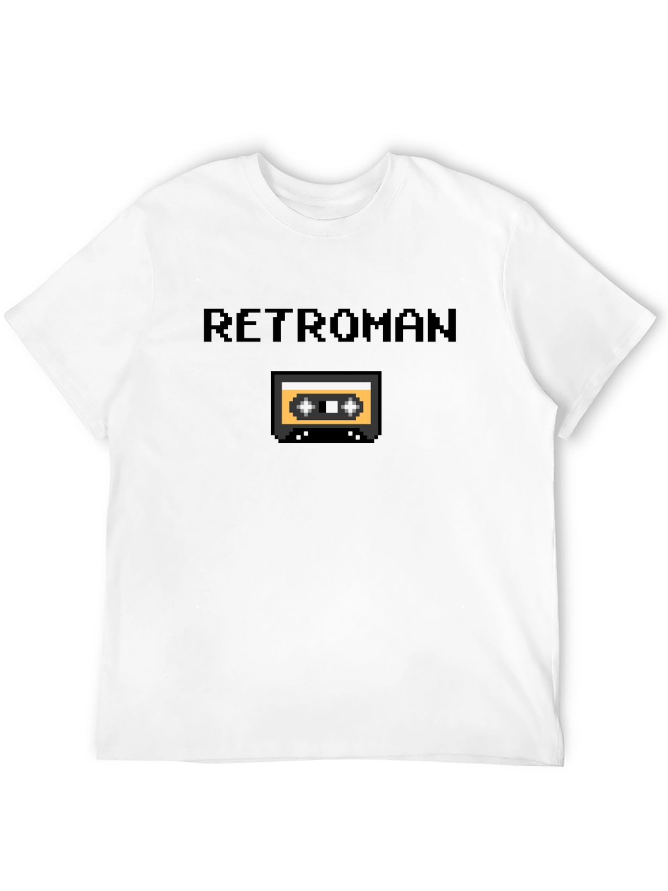 Retro Pixel Cassette Tape T-Shirt