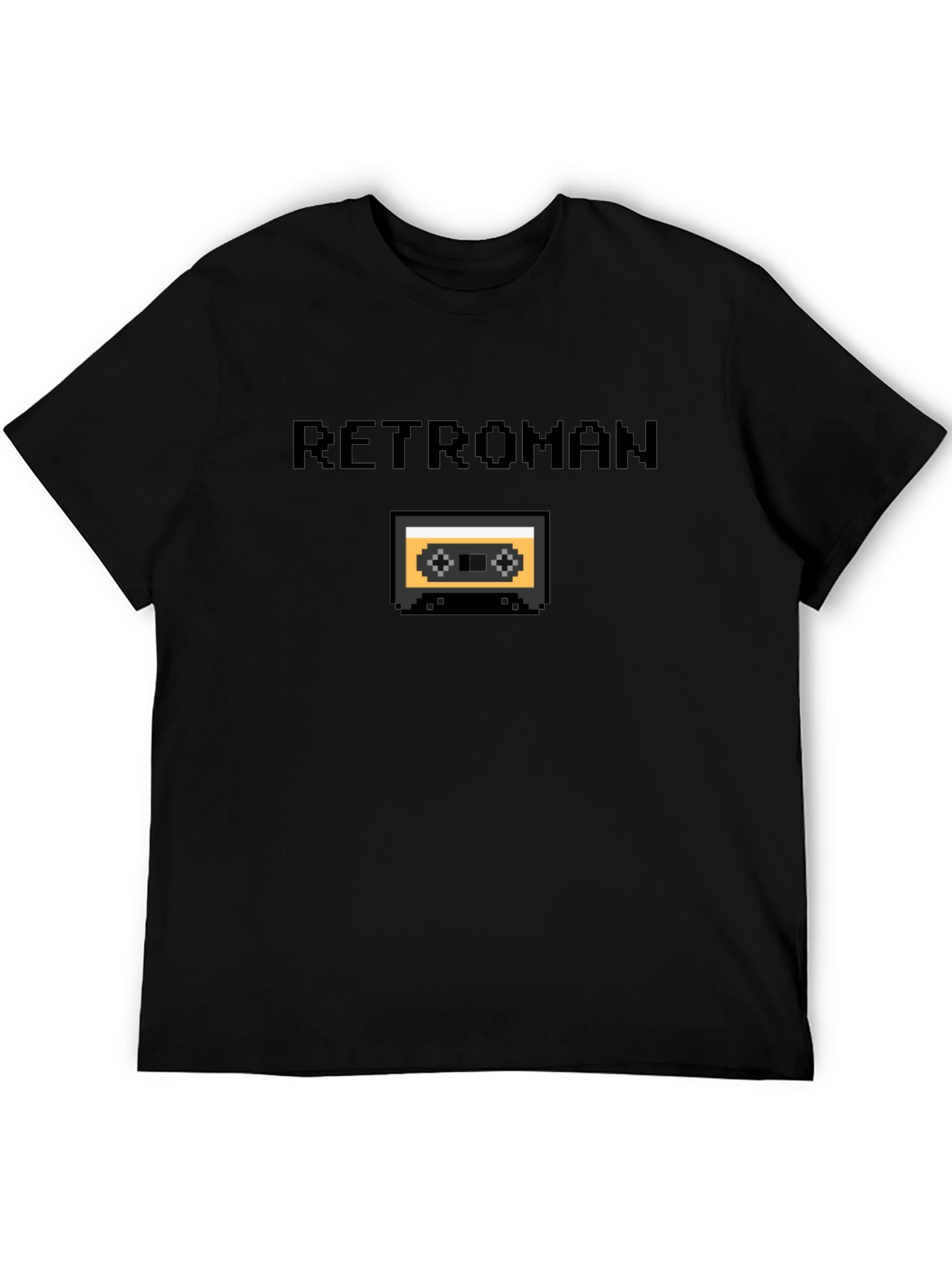 Retro Pixel Cassette Tape T-Shirt