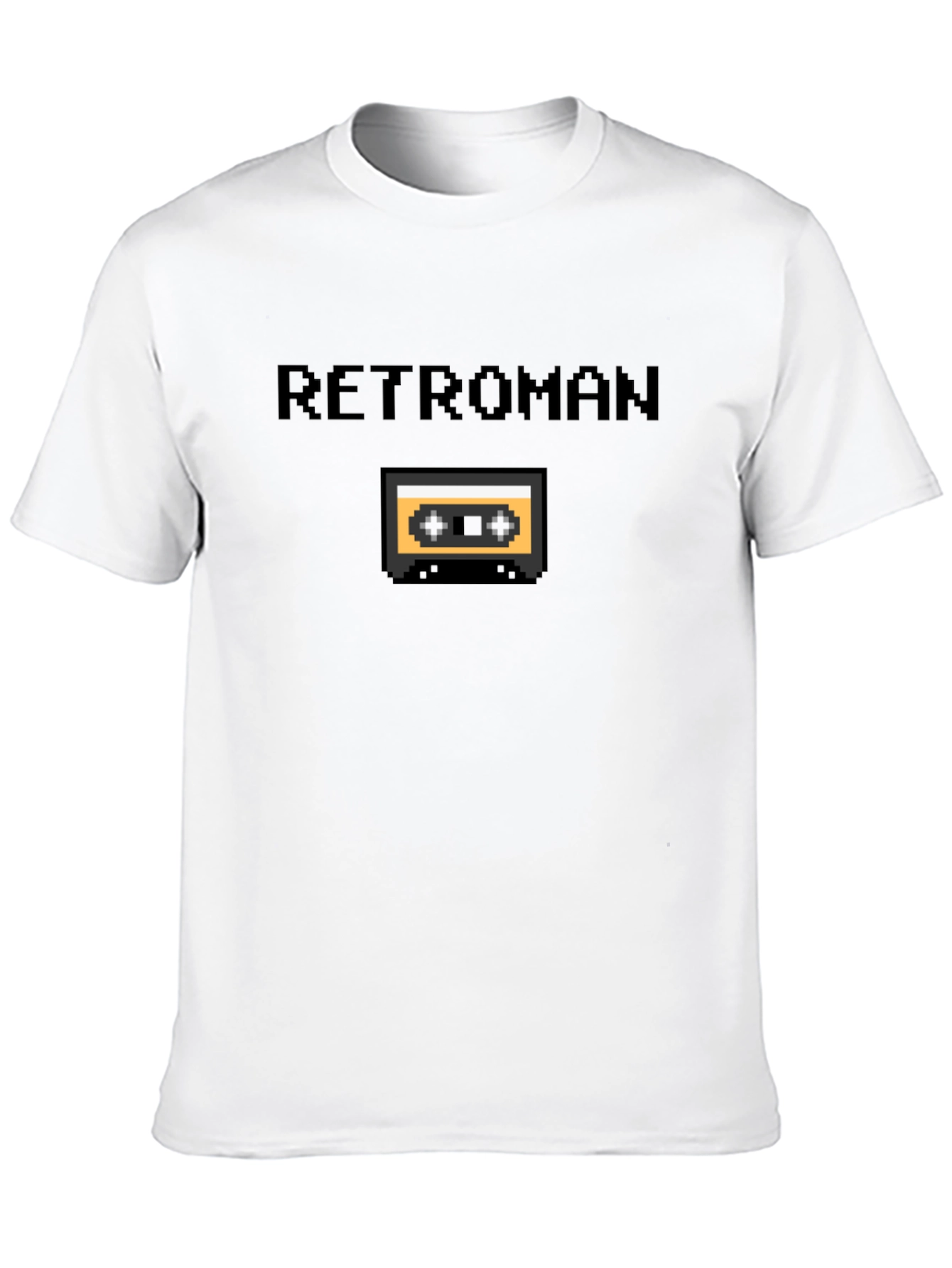 Retro Pixel Cassette Tape T-Shirt