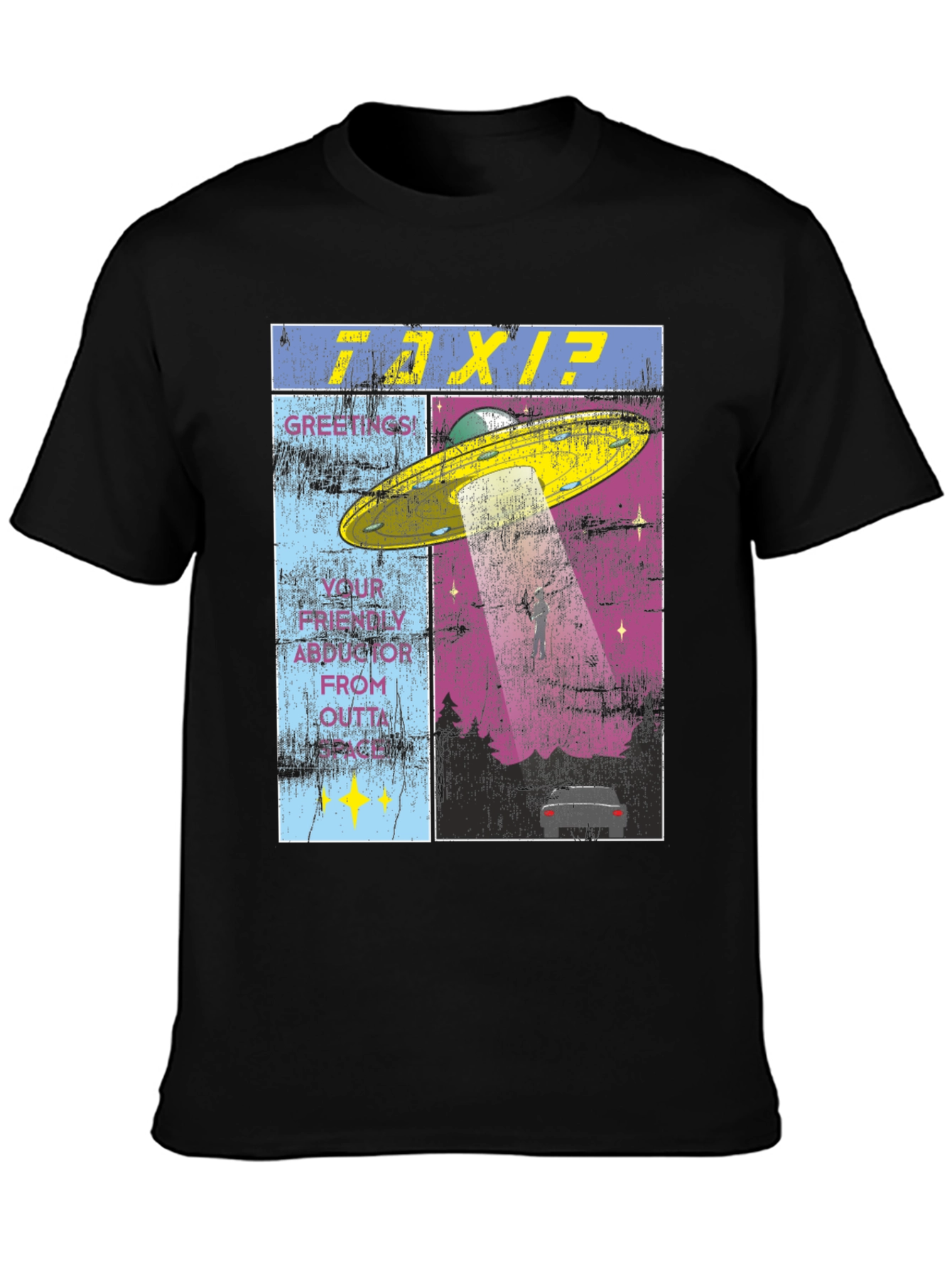 Outta Space UFO Abduction T-Shirt