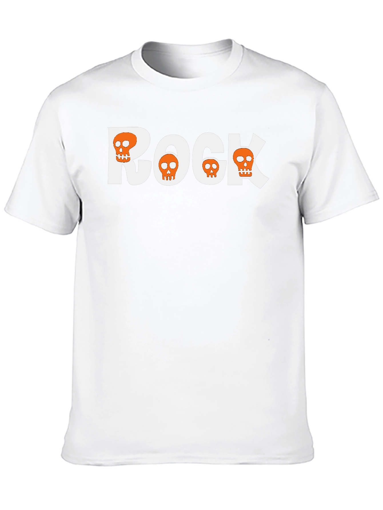Skull Rock Graphic Tee - Bold Statement Shirt