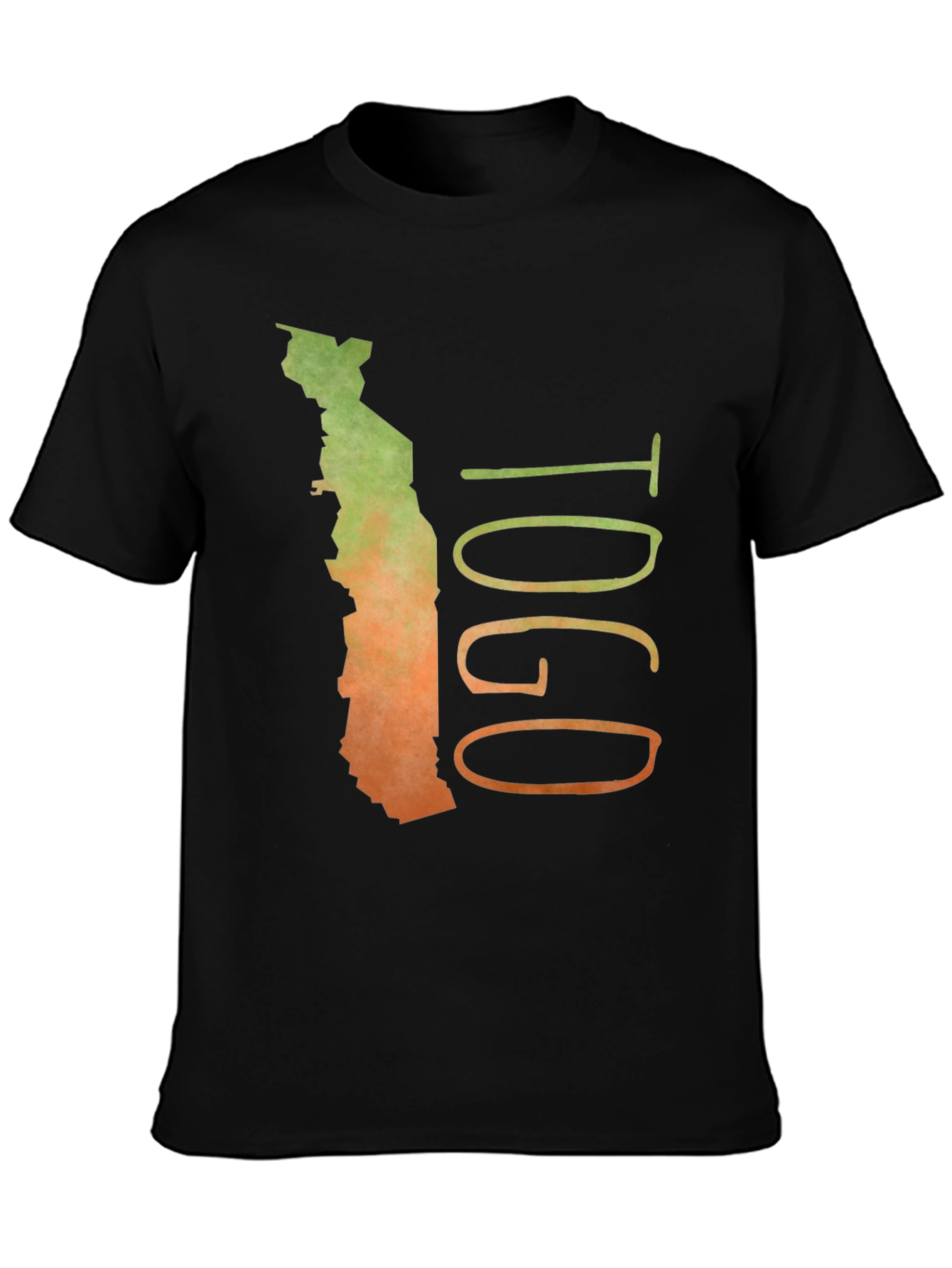 Togo Map Graphic T-Shirt