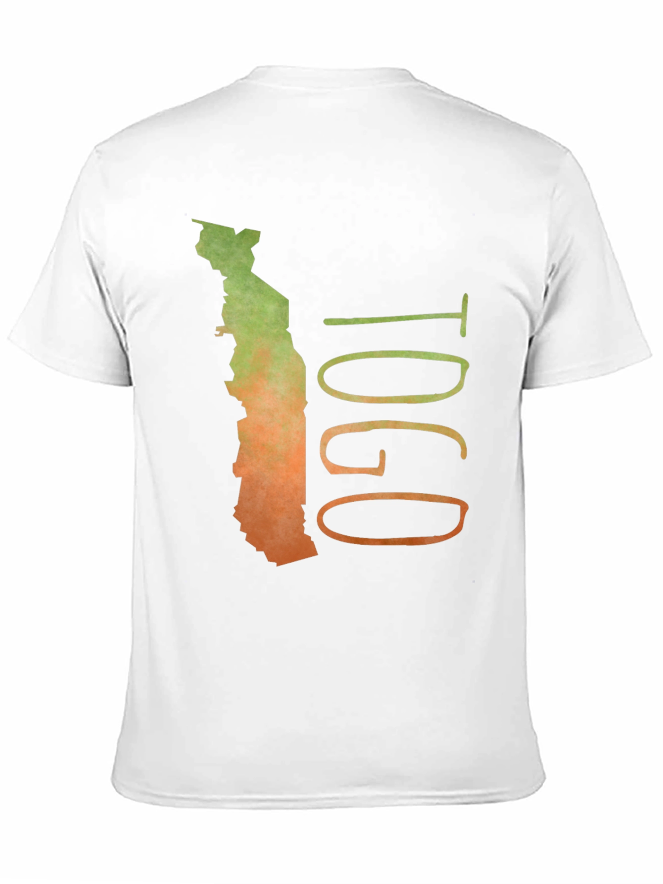 Togo Map Graphic T-Shirt