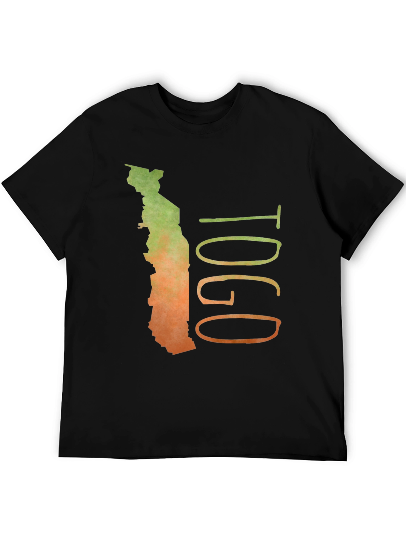 Togo Map Graphic T-Shirt
