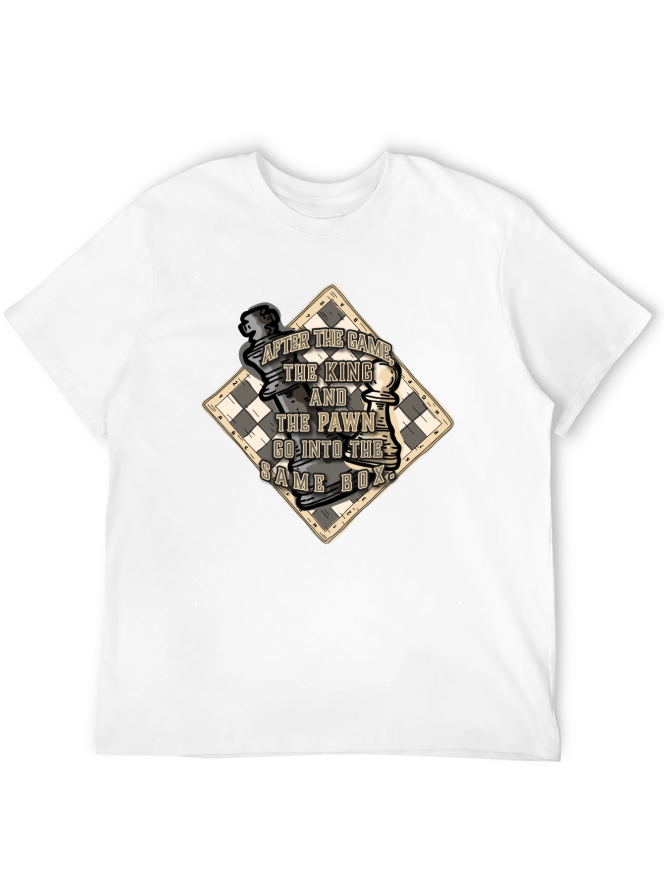 Chess King and Pawn T-Shirt