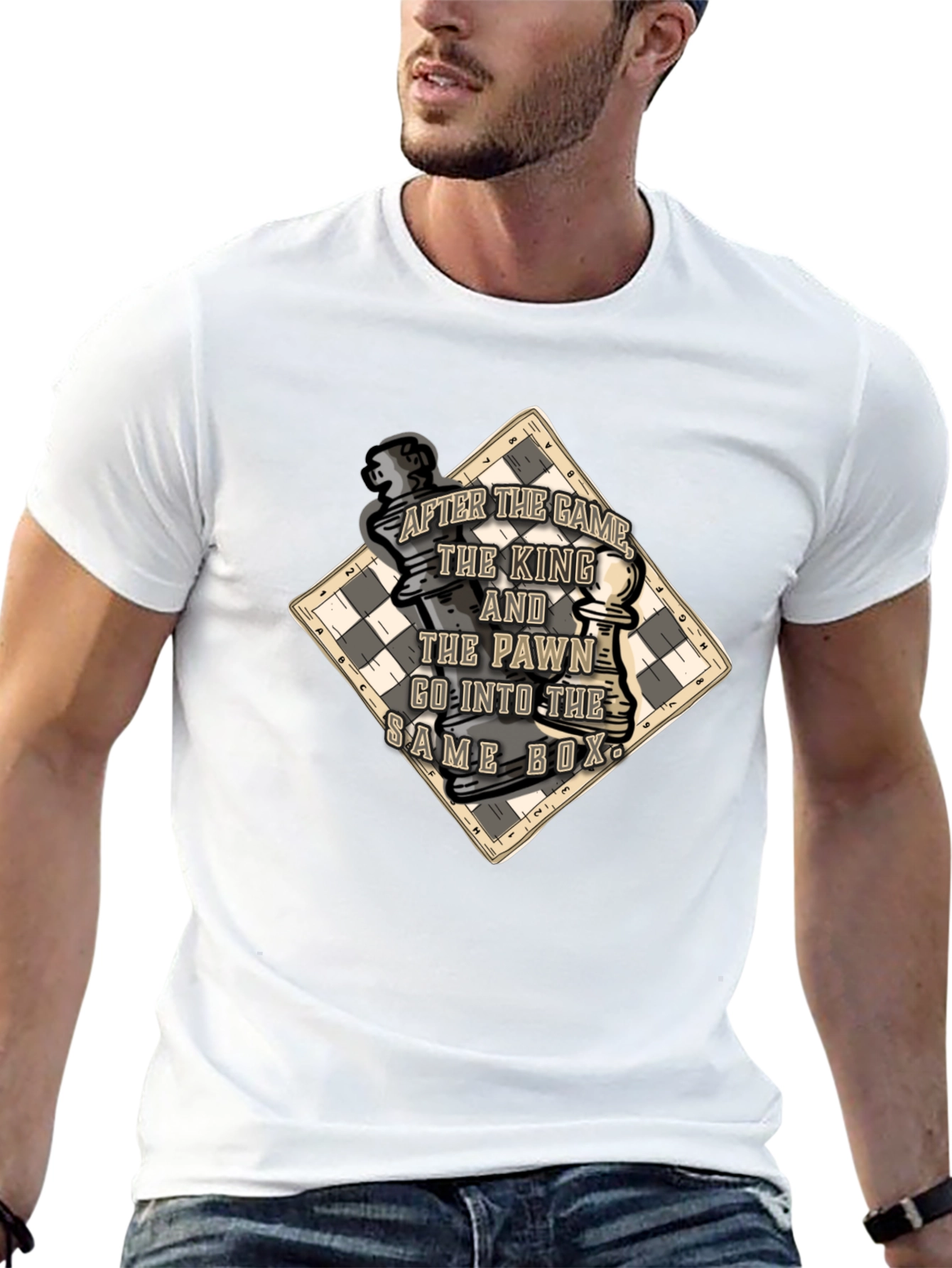 Chess King and Pawn T-Shirt