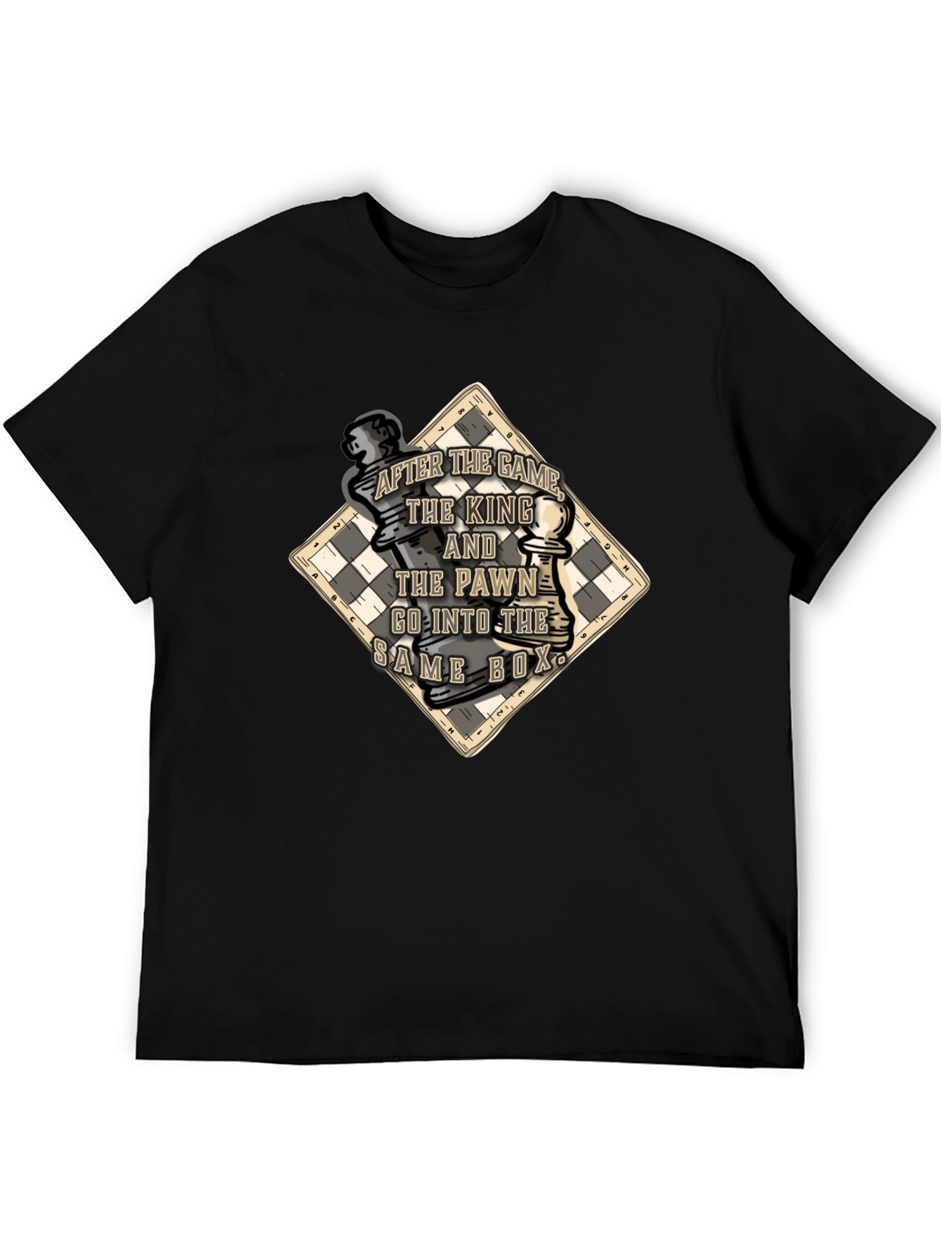 Chess King and Pawn T-Shirt