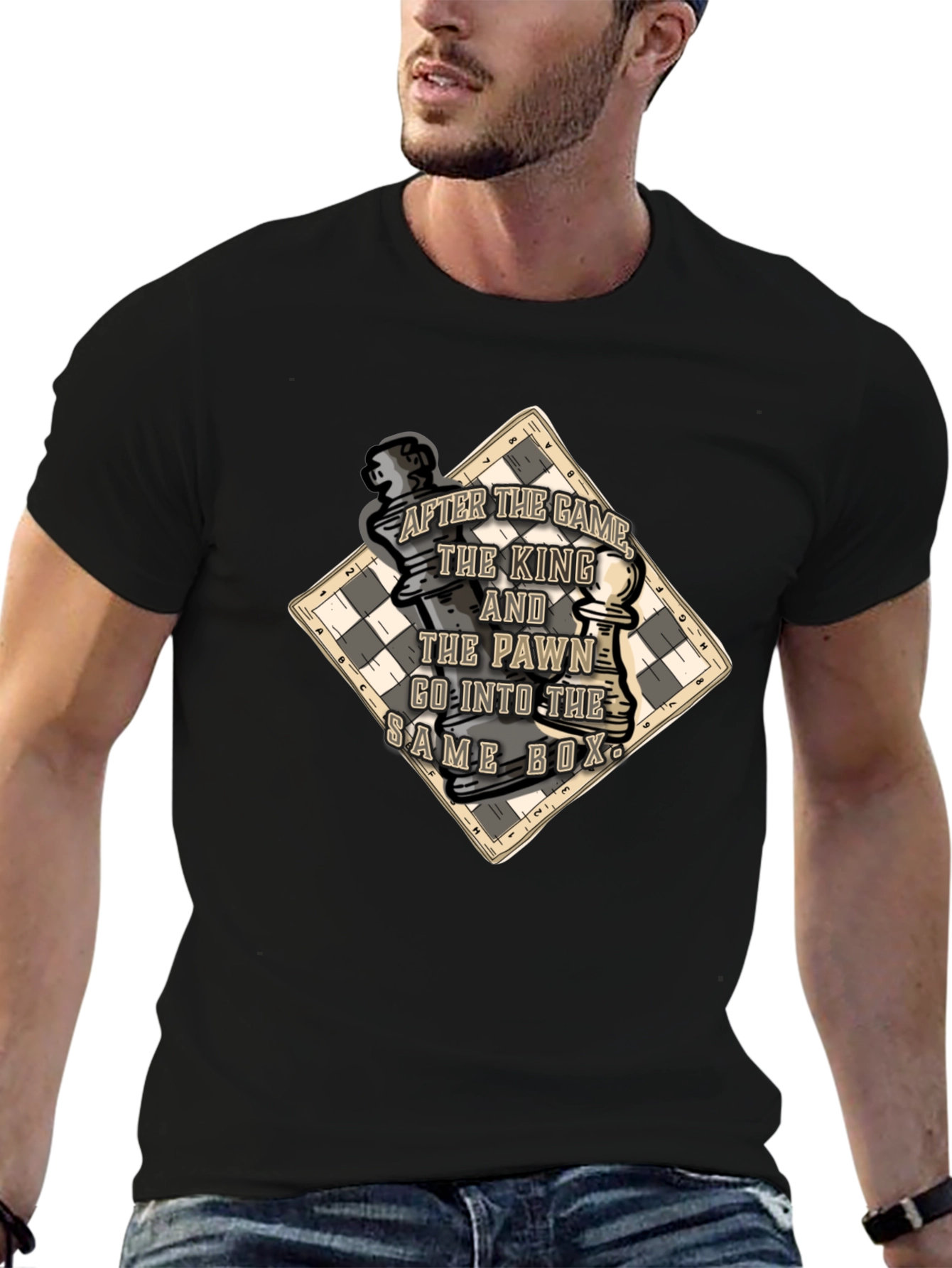 Chess King and Pawn T-Shirt