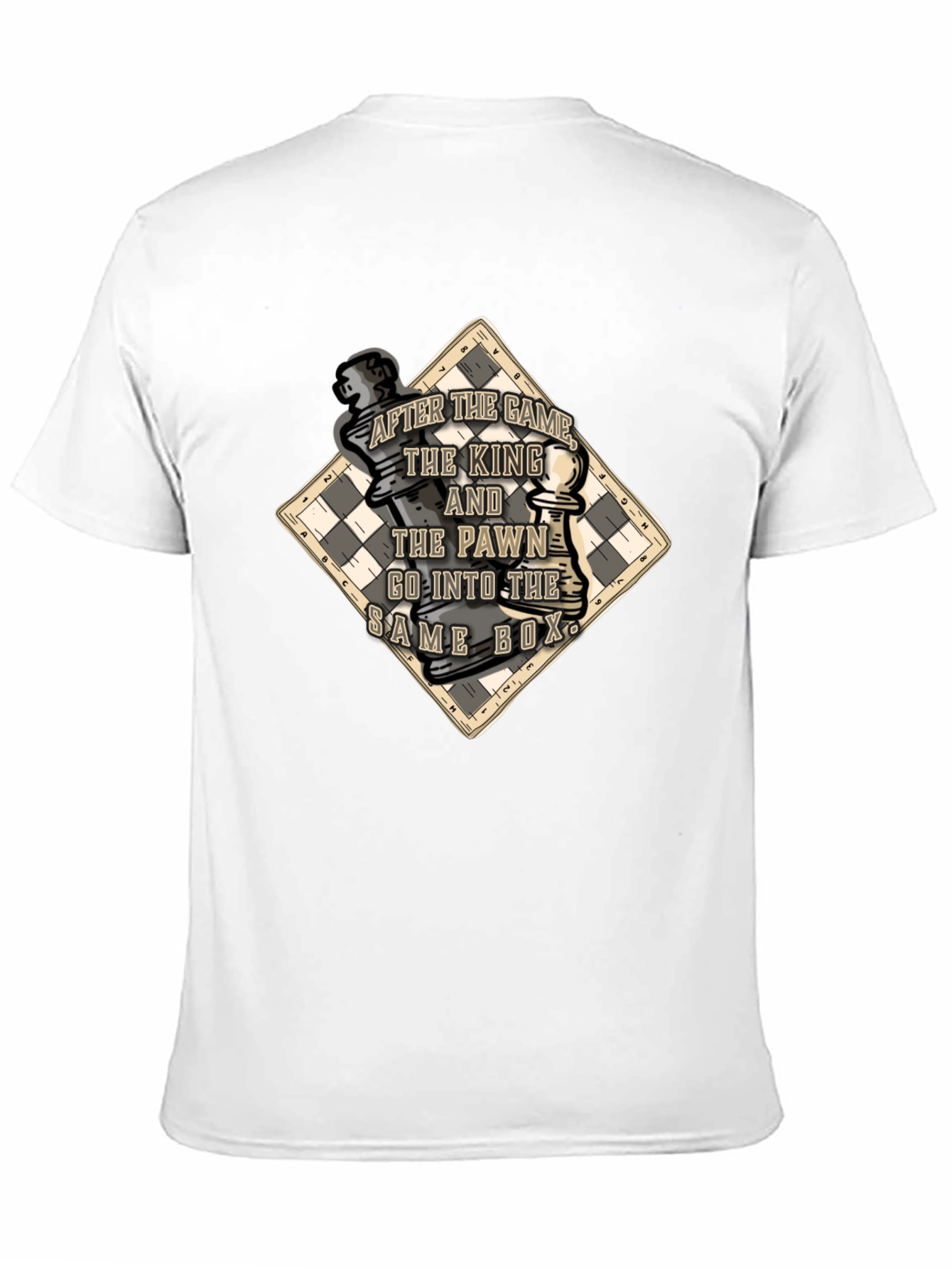 Chess King and Pawn T-Shirt