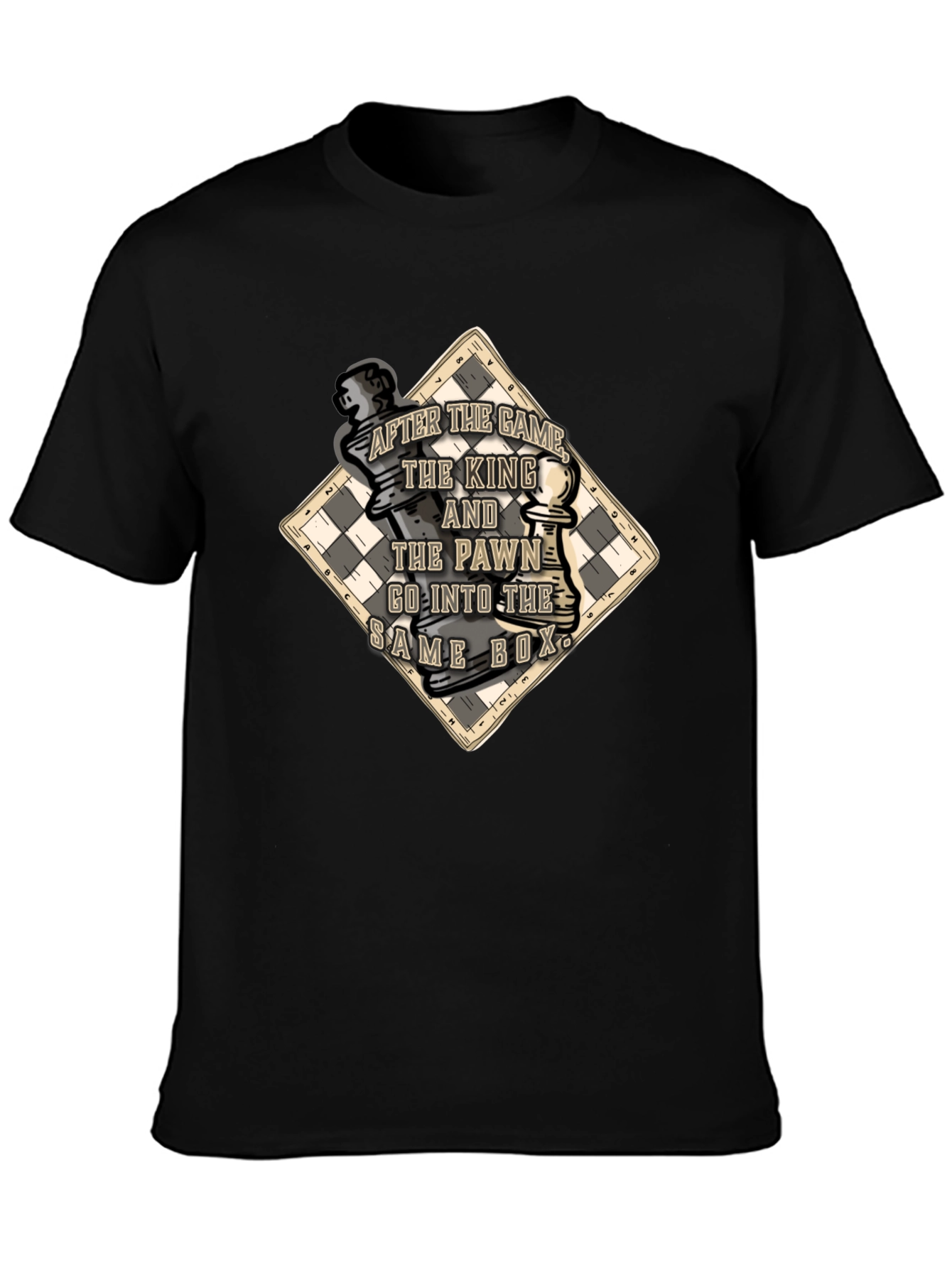 Chess King and Pawn T-Shirt