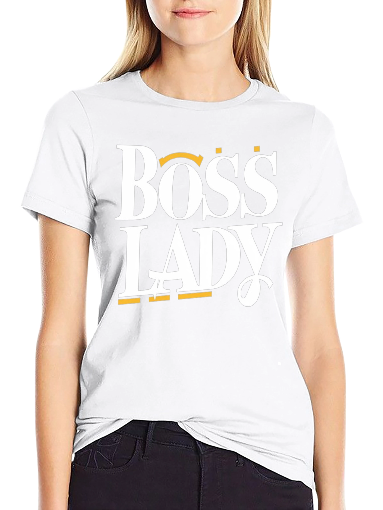 Boss Lady Graphic Tee - Empowering Womens T-Shirt