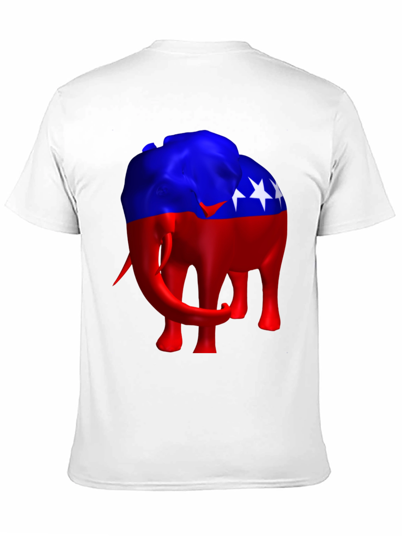 Patriotic Elephant Graphic Tee