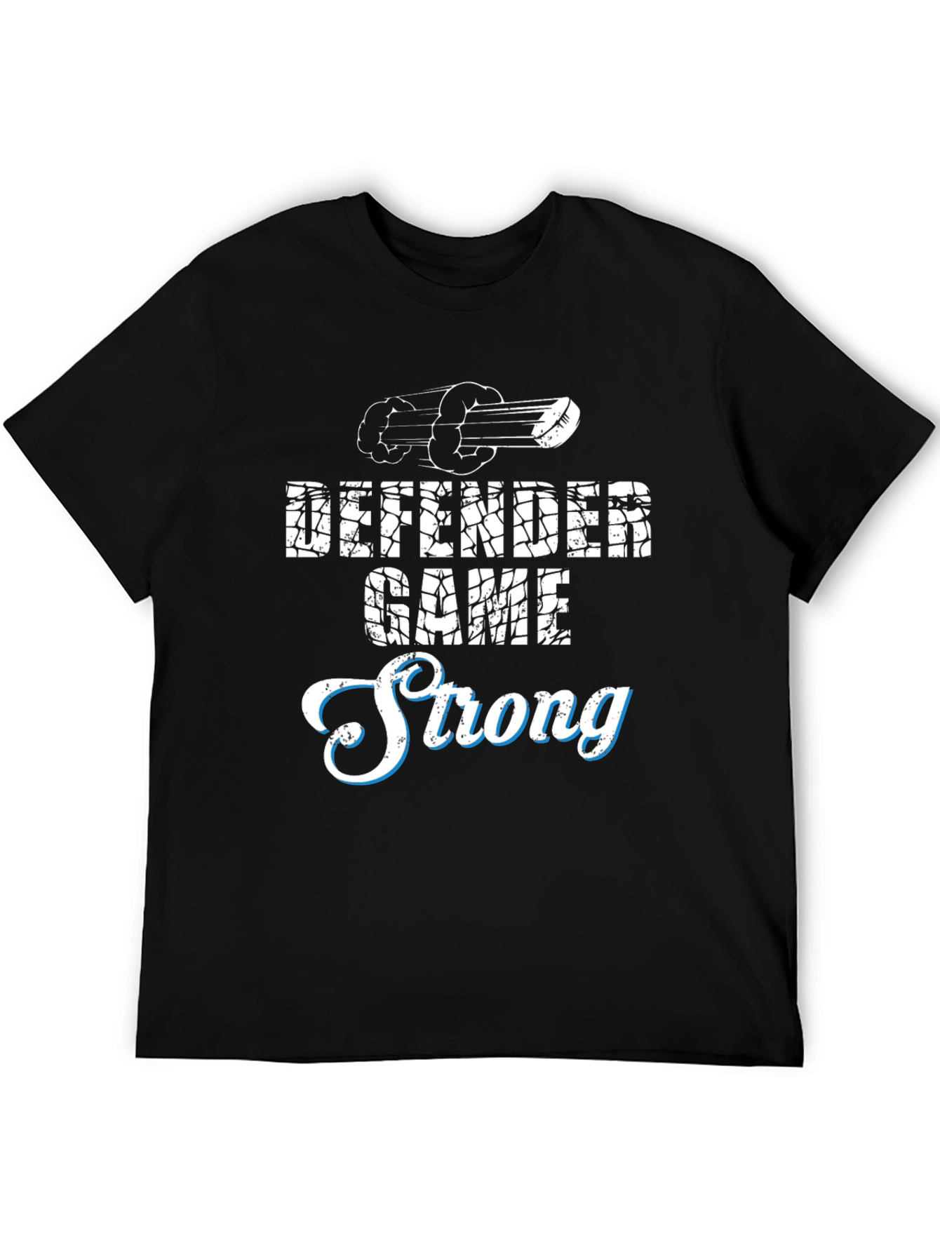 Defender Game Strong Graphic Tee