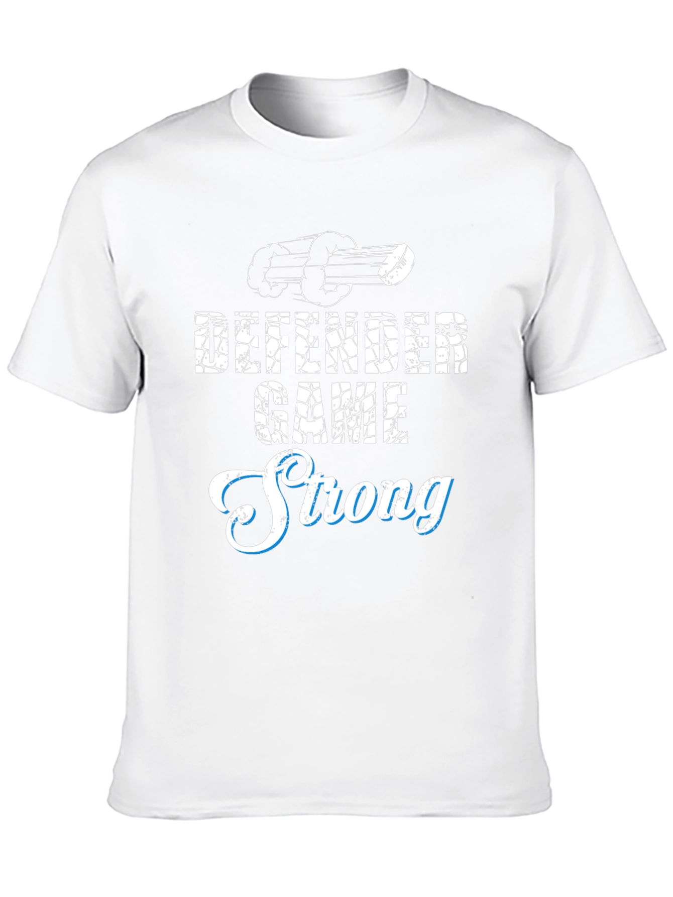 Defender Game Strong Graphic Tee