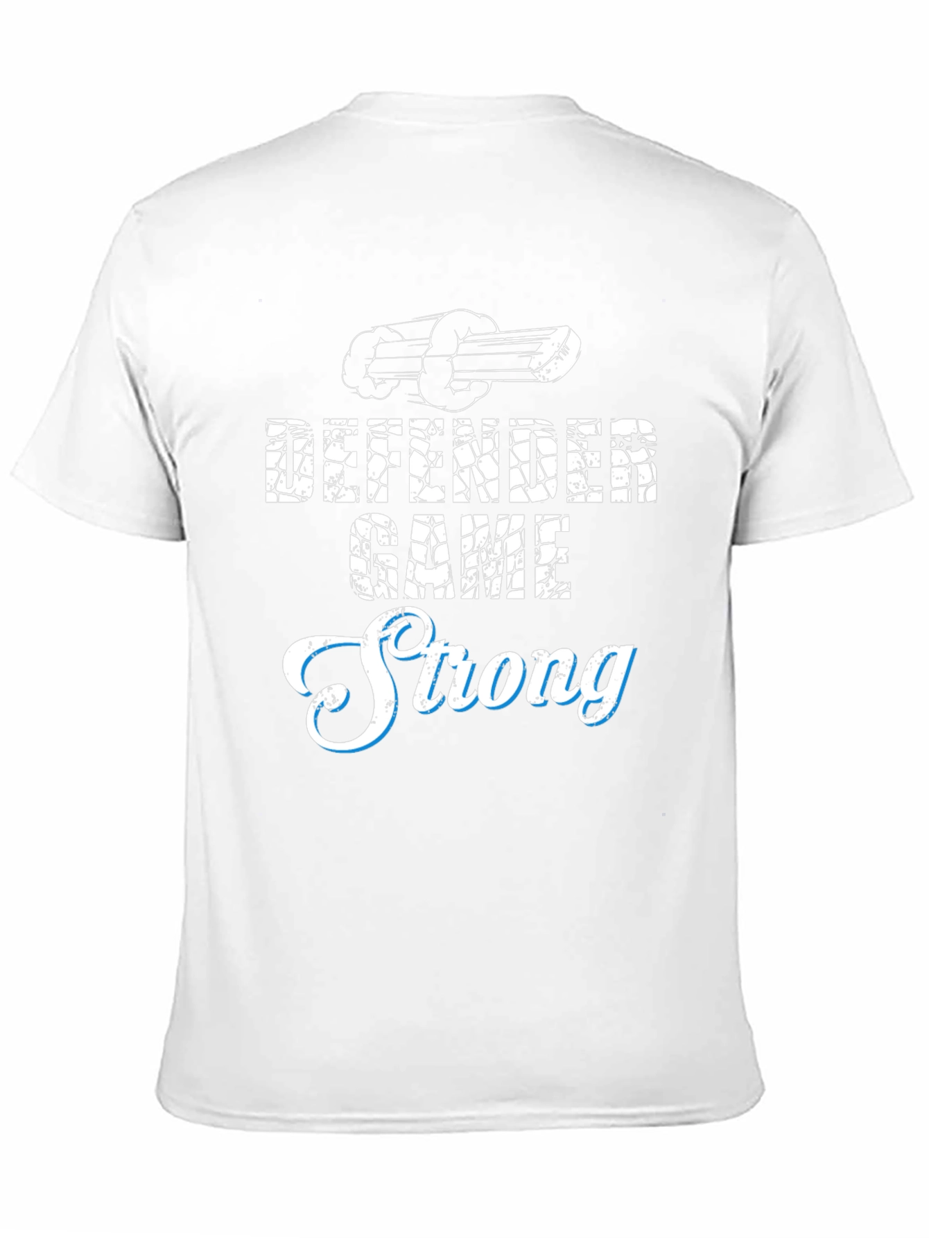 Defender Game Strong Graphic Tee