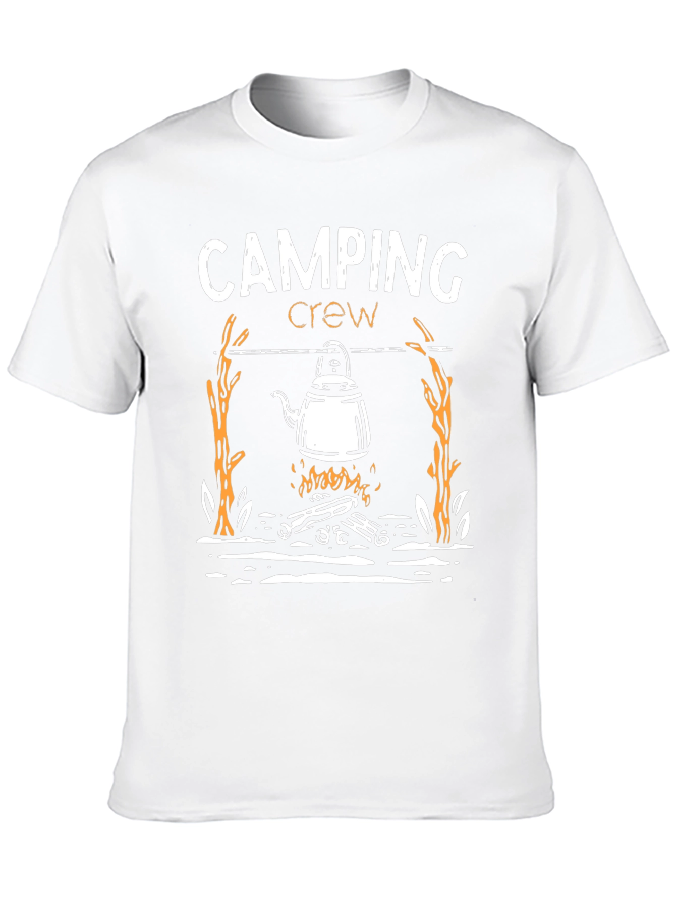 Camping Crew Graphic Tee - Adventure Ready!