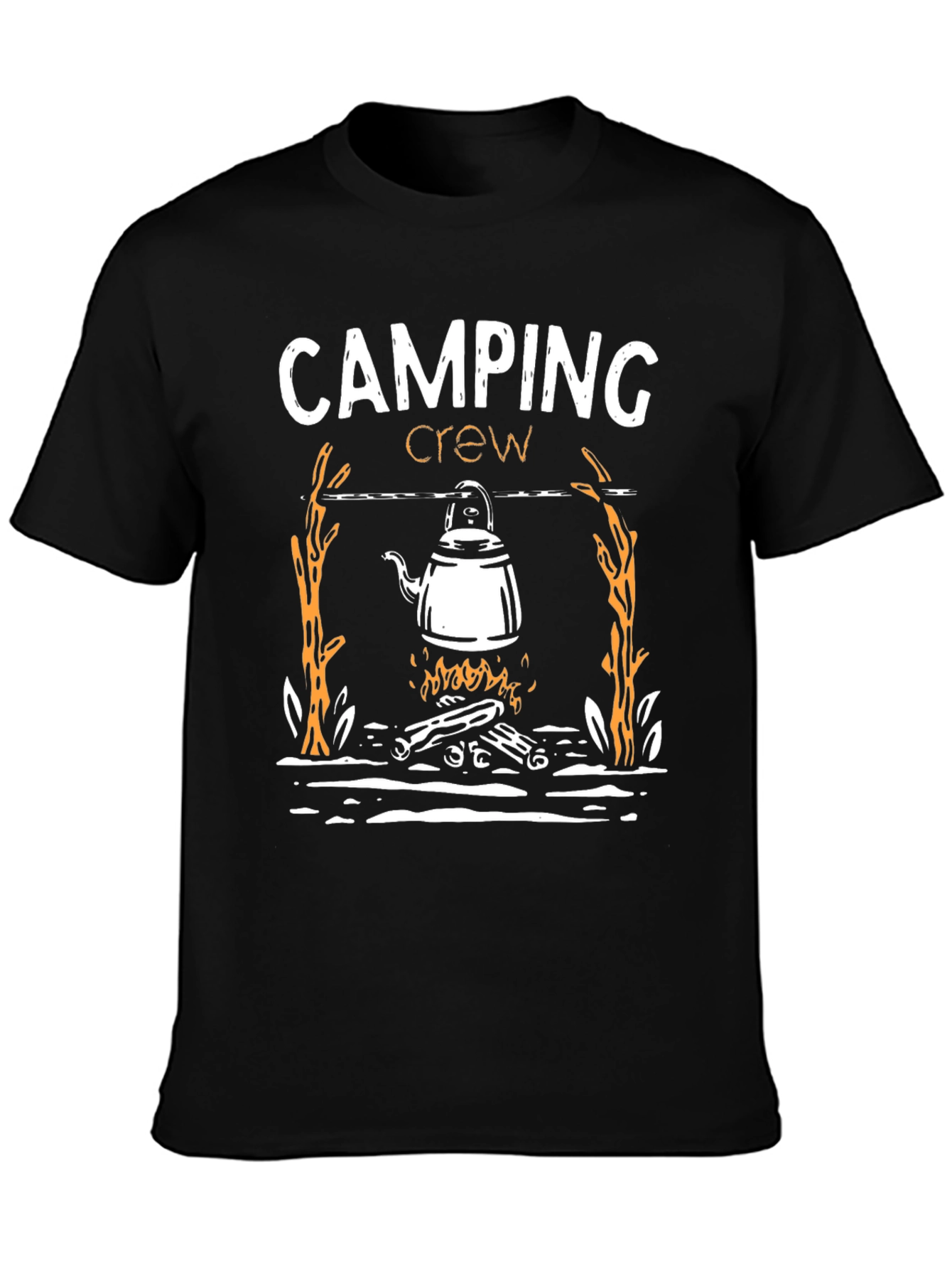 Camping Crew Graphic Tee - Adventure Ready!