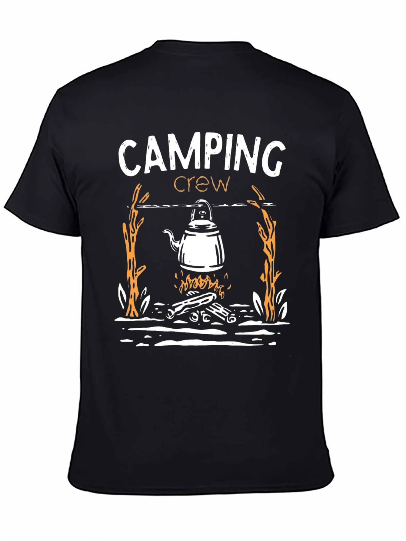 Camping Crew Graphic Tee - Adventure Ready!