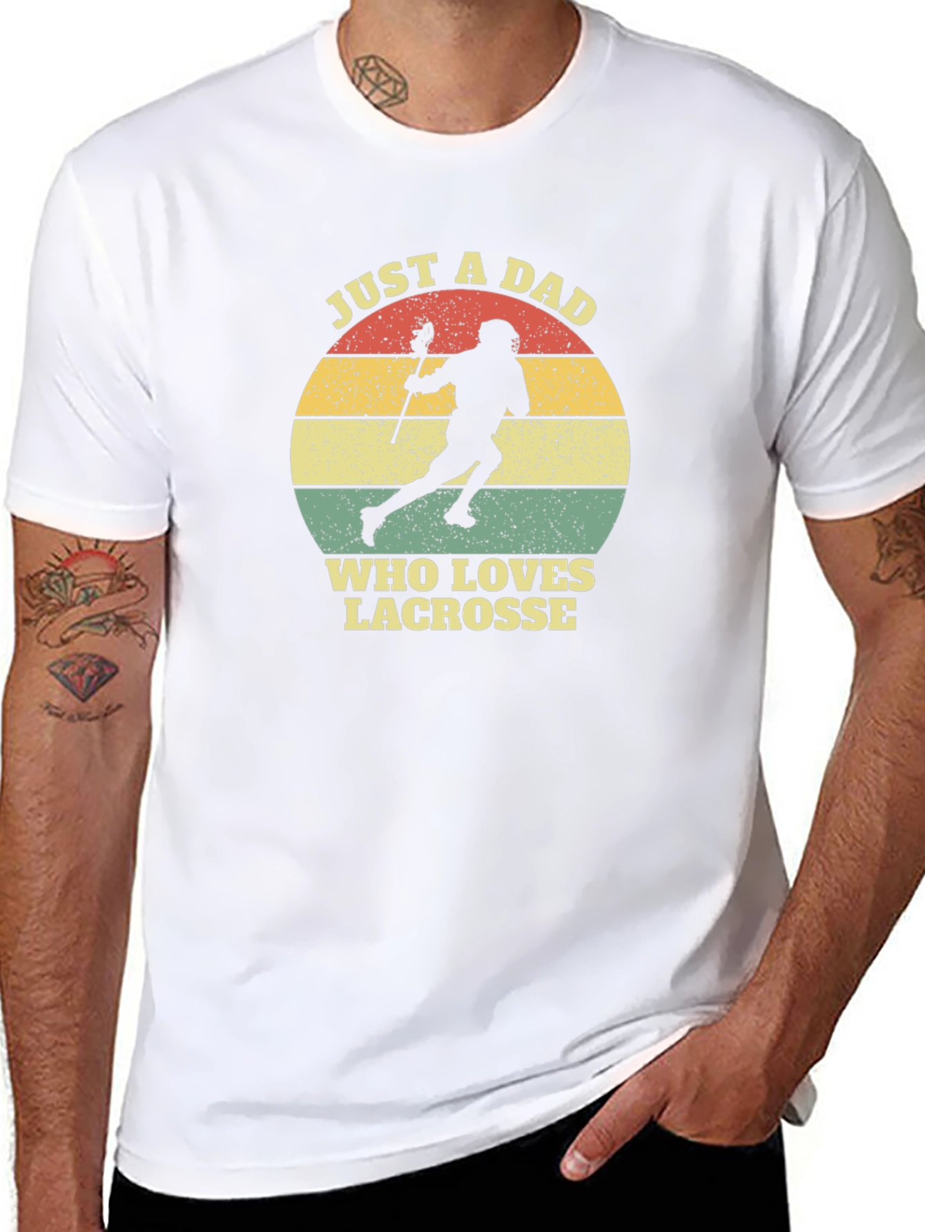 Lacrosse Dad Graphic Tee