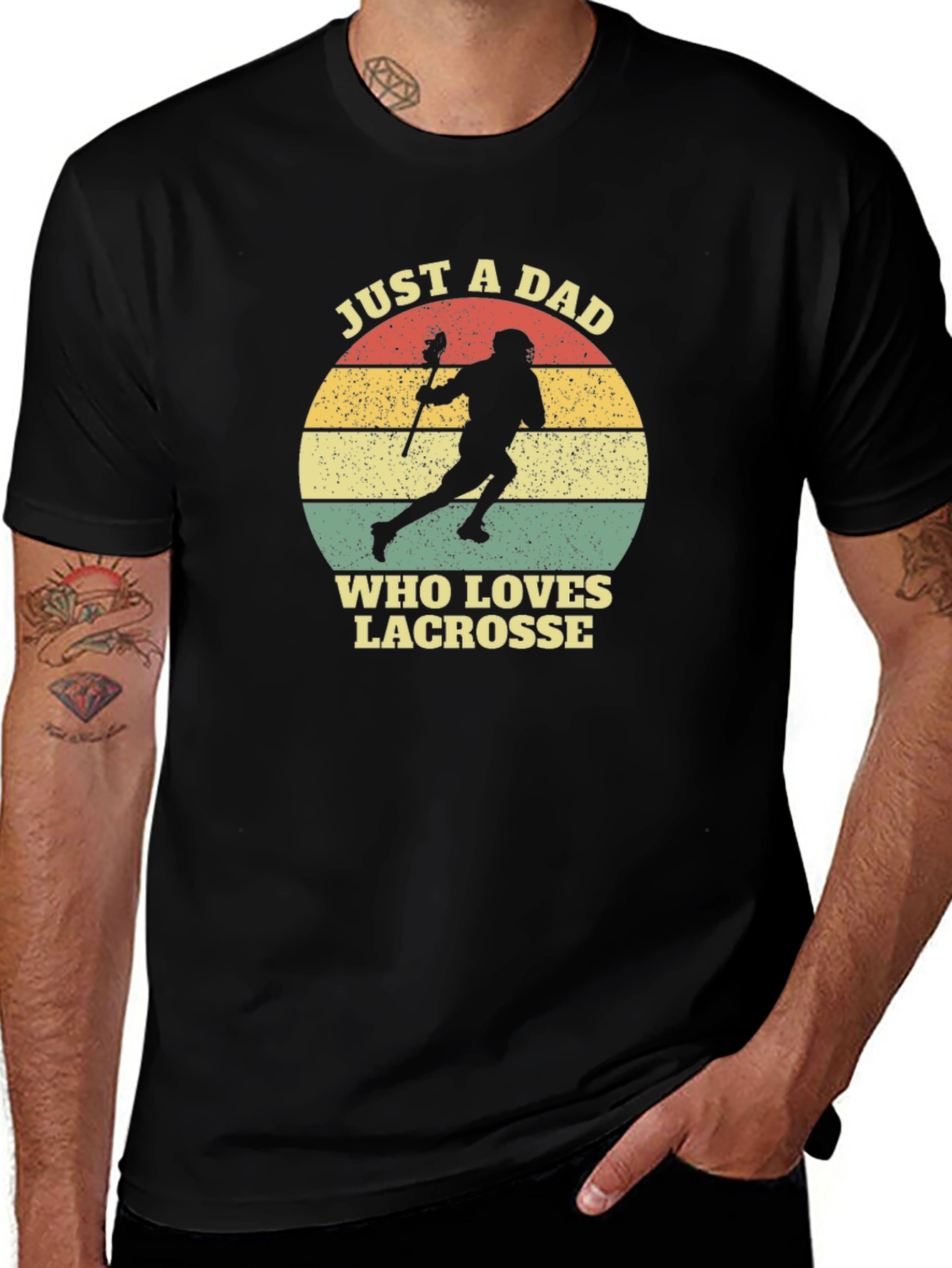 Lacrosse Dad Graphic Tee