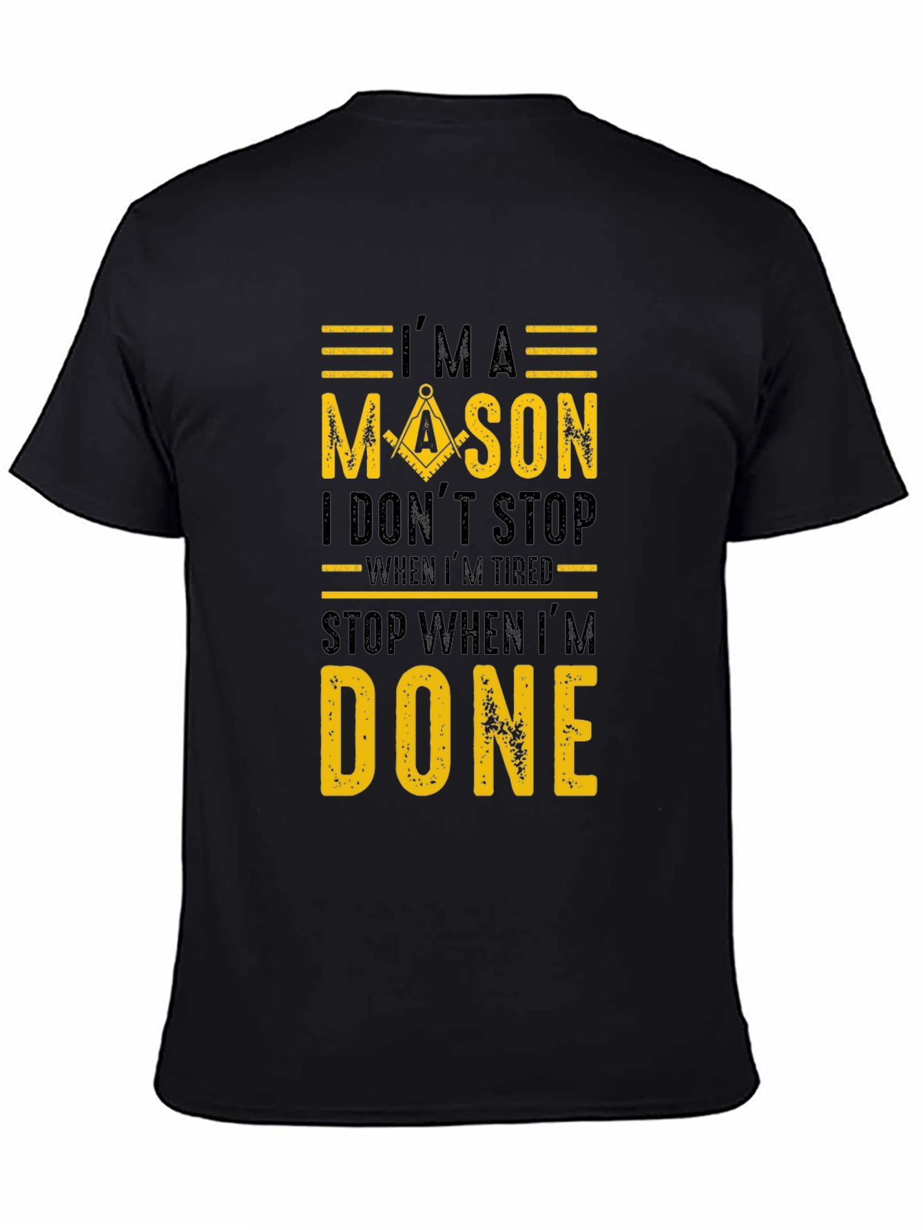 Im A Mason T-Shirt Masonic Tee Square and Compasses