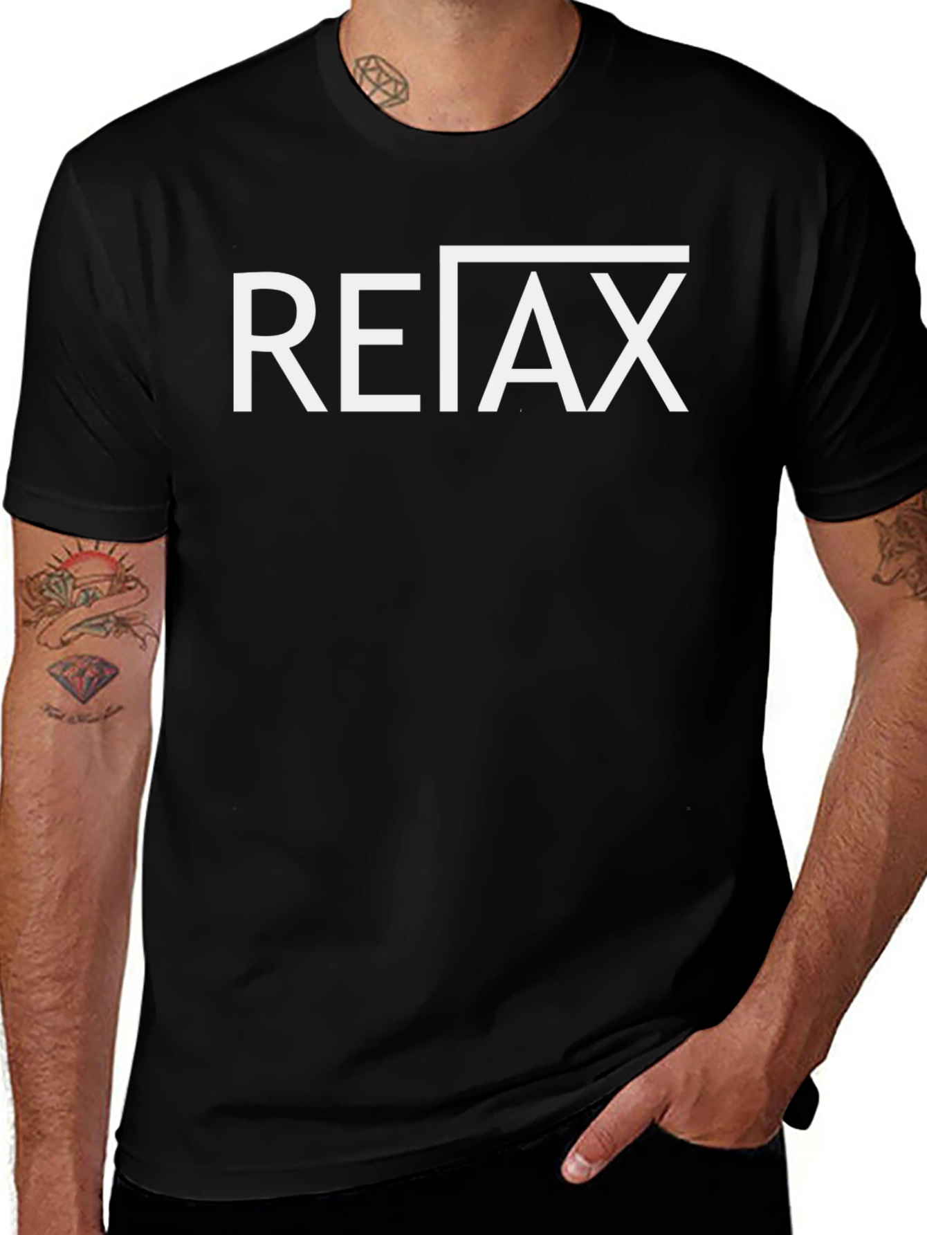 Relax Radical T-Shirt - Cool Math Graphic Tee