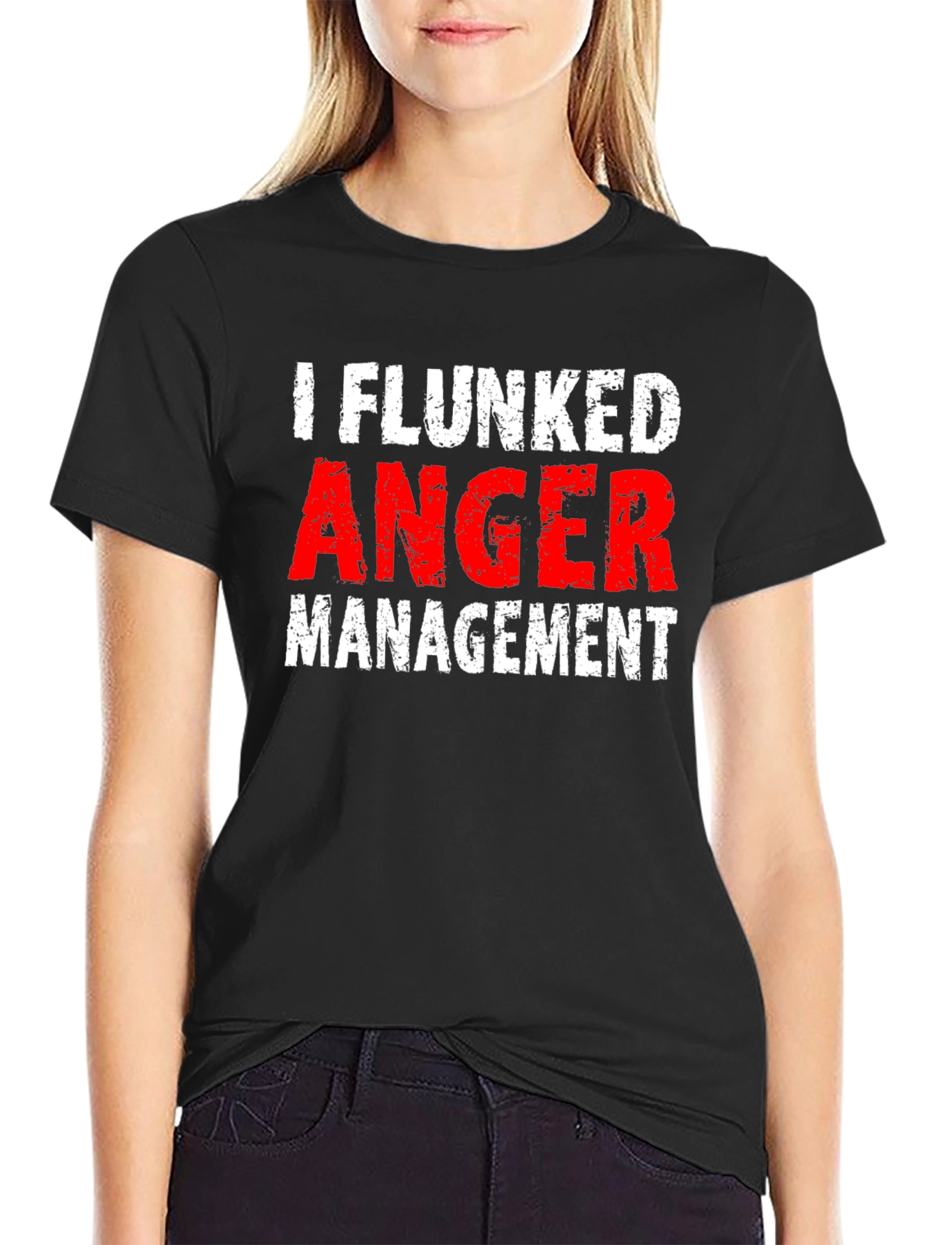 I Flunked Anger Management Graphic Tee