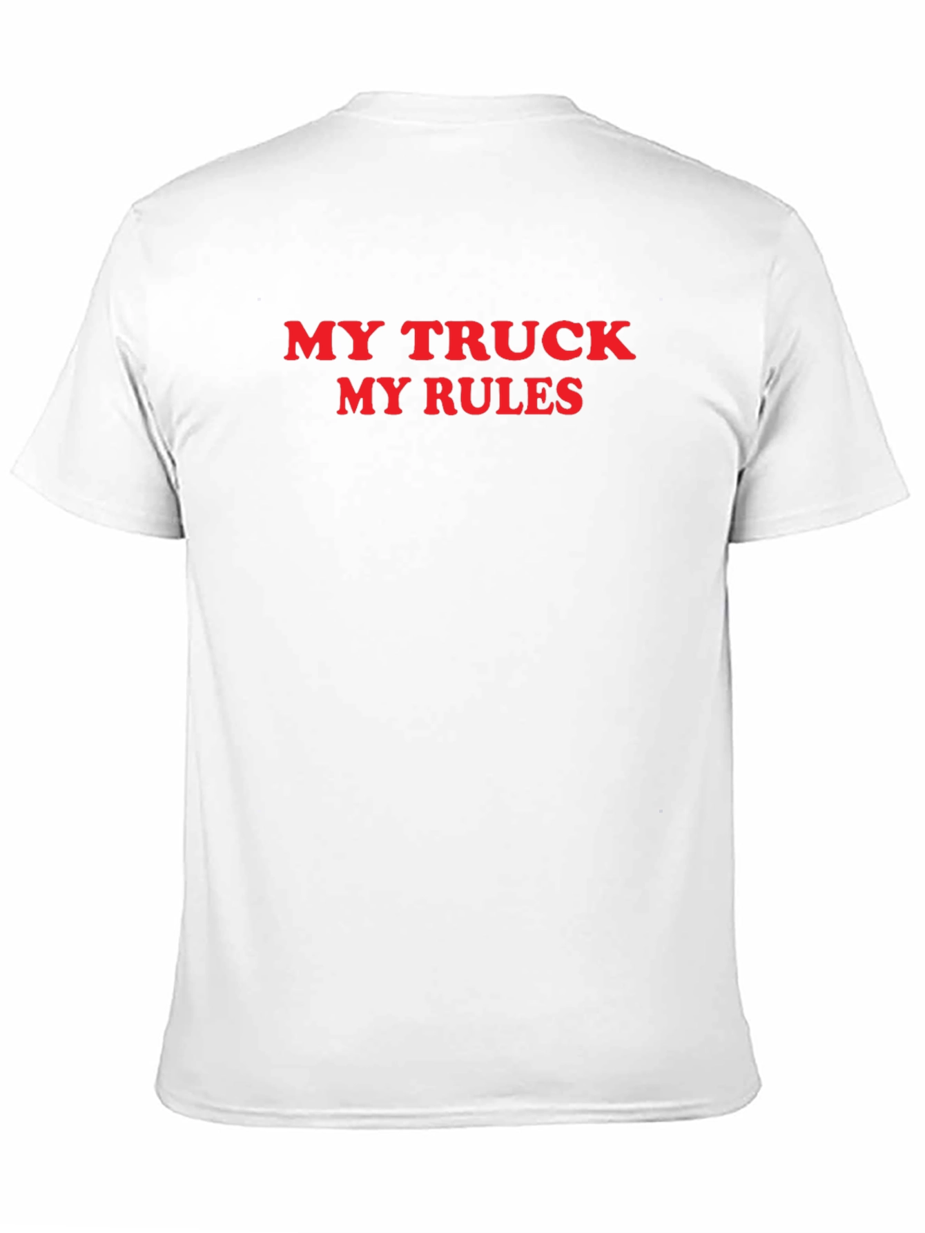 My Truck My Rules Graphic Tee - Black
