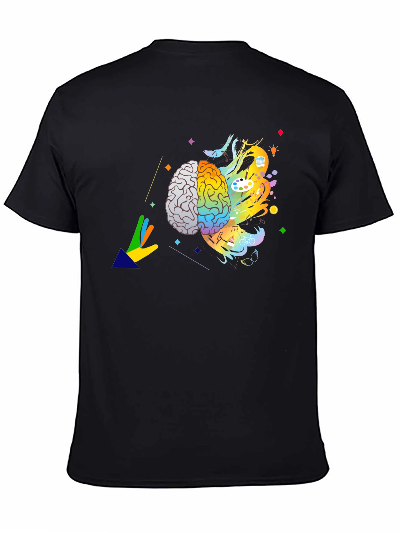 Creative Brain T-Shirt - Artistic Mindset Tee