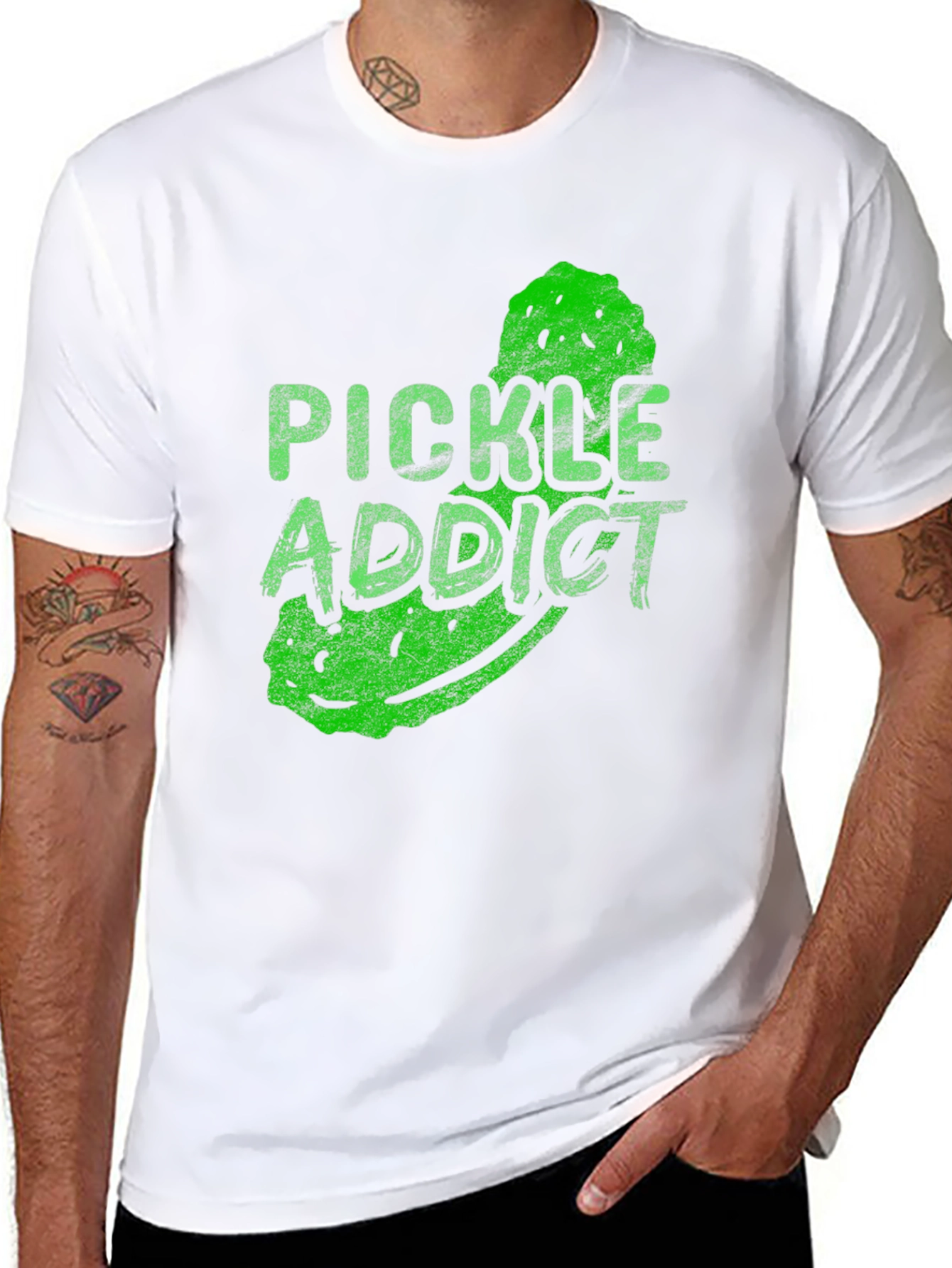 Pickle Addict T-Shirt - Funny Foodie Tee