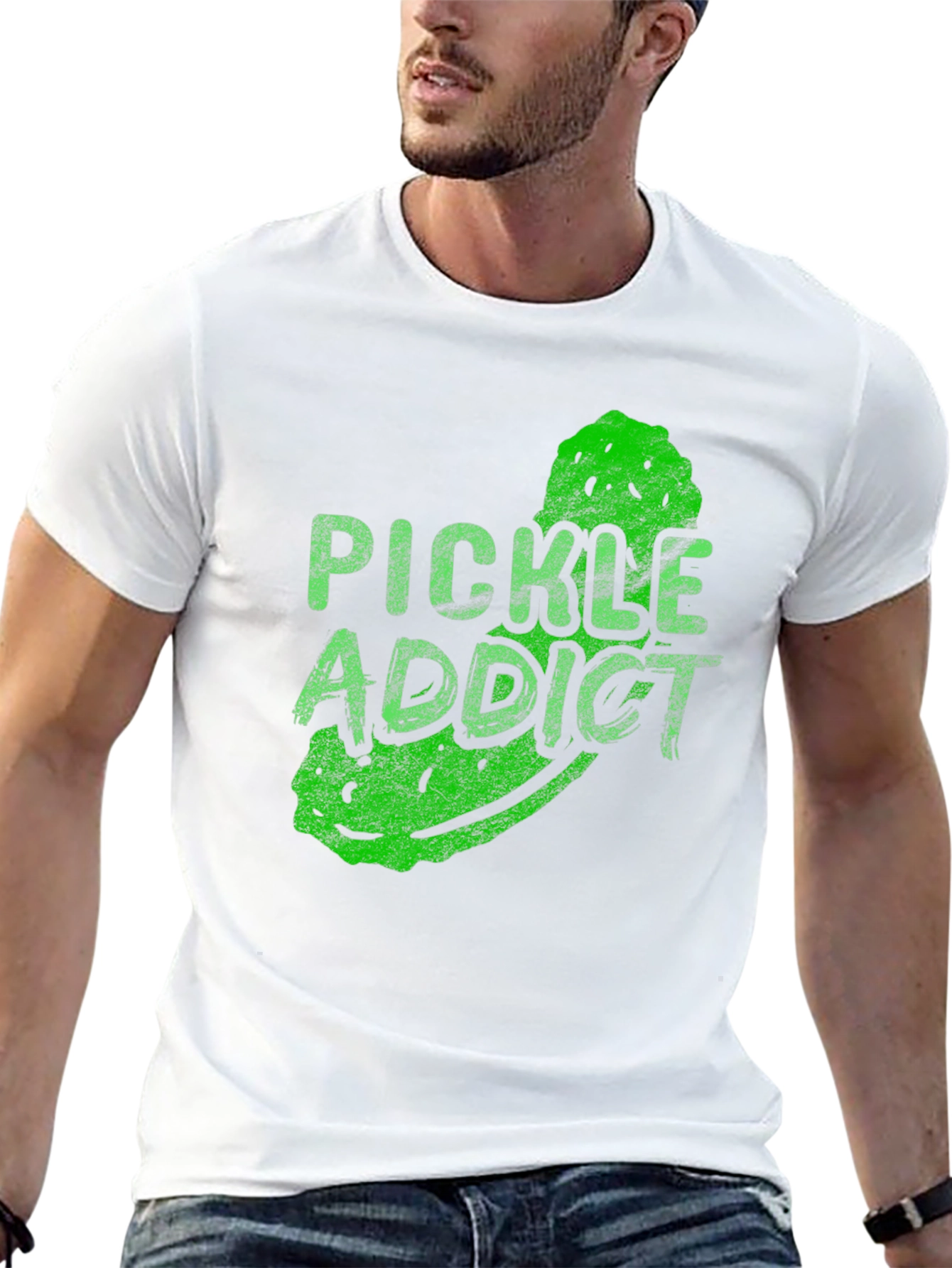 Pickle Addict T-Shirt - Funny Foodie Tee