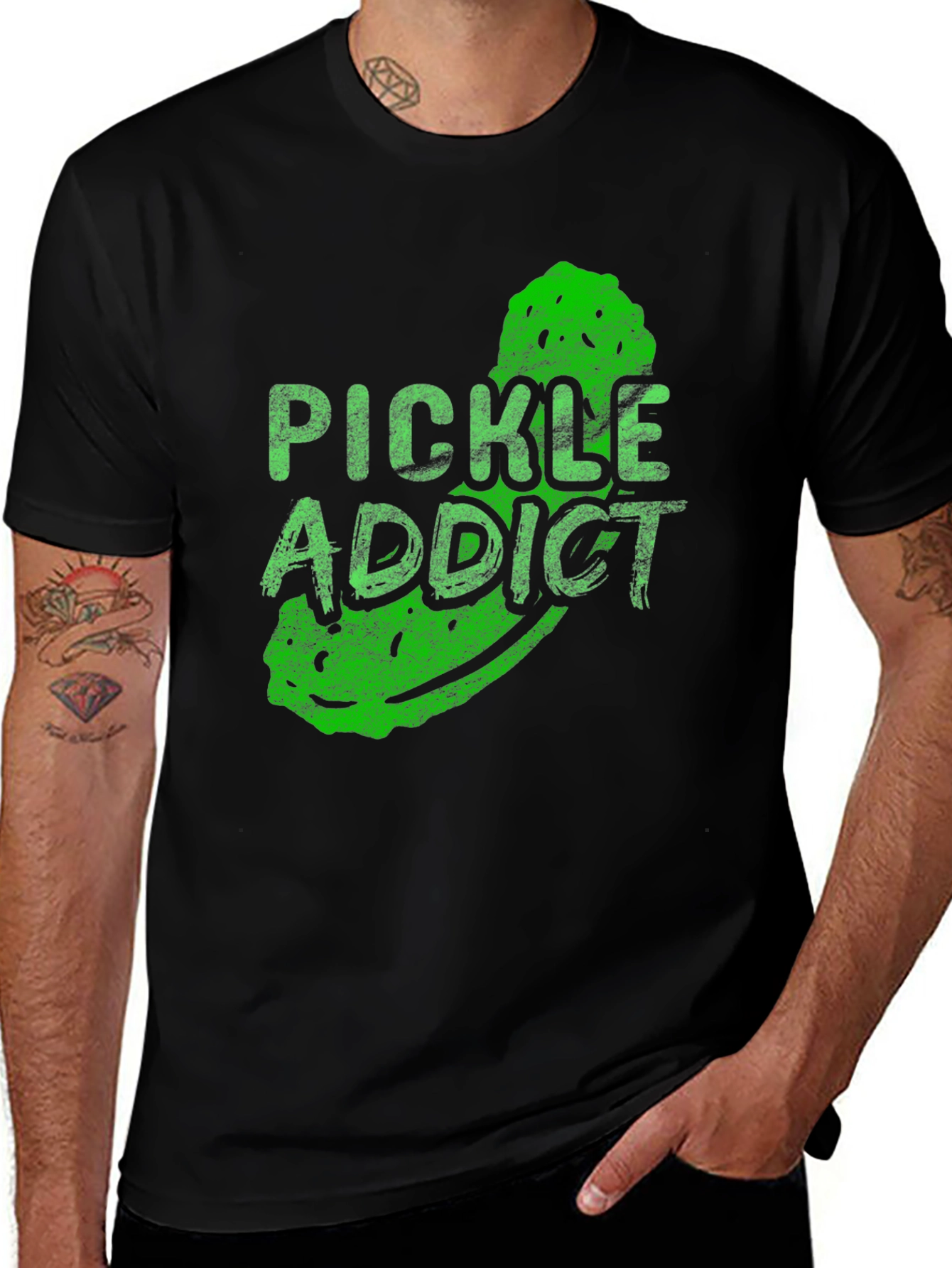 Pickle Addict T-Shirt - Funny Foodie Tee