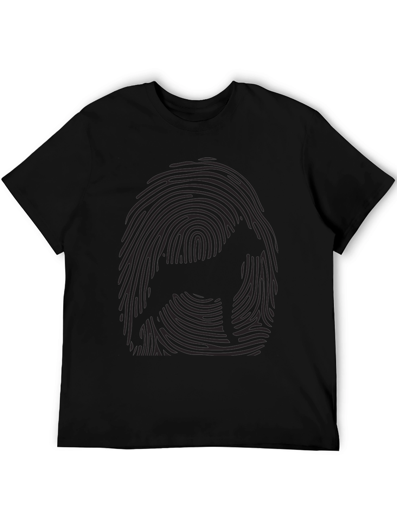 Sasquatch Fingerprint T-Shirt - Cryptozoology Graphic Tee