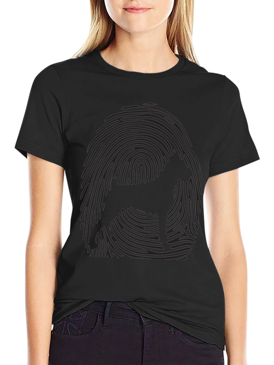 Sasquatch Fingerprint T-Shirt - Cryptozoology Graphic Tee