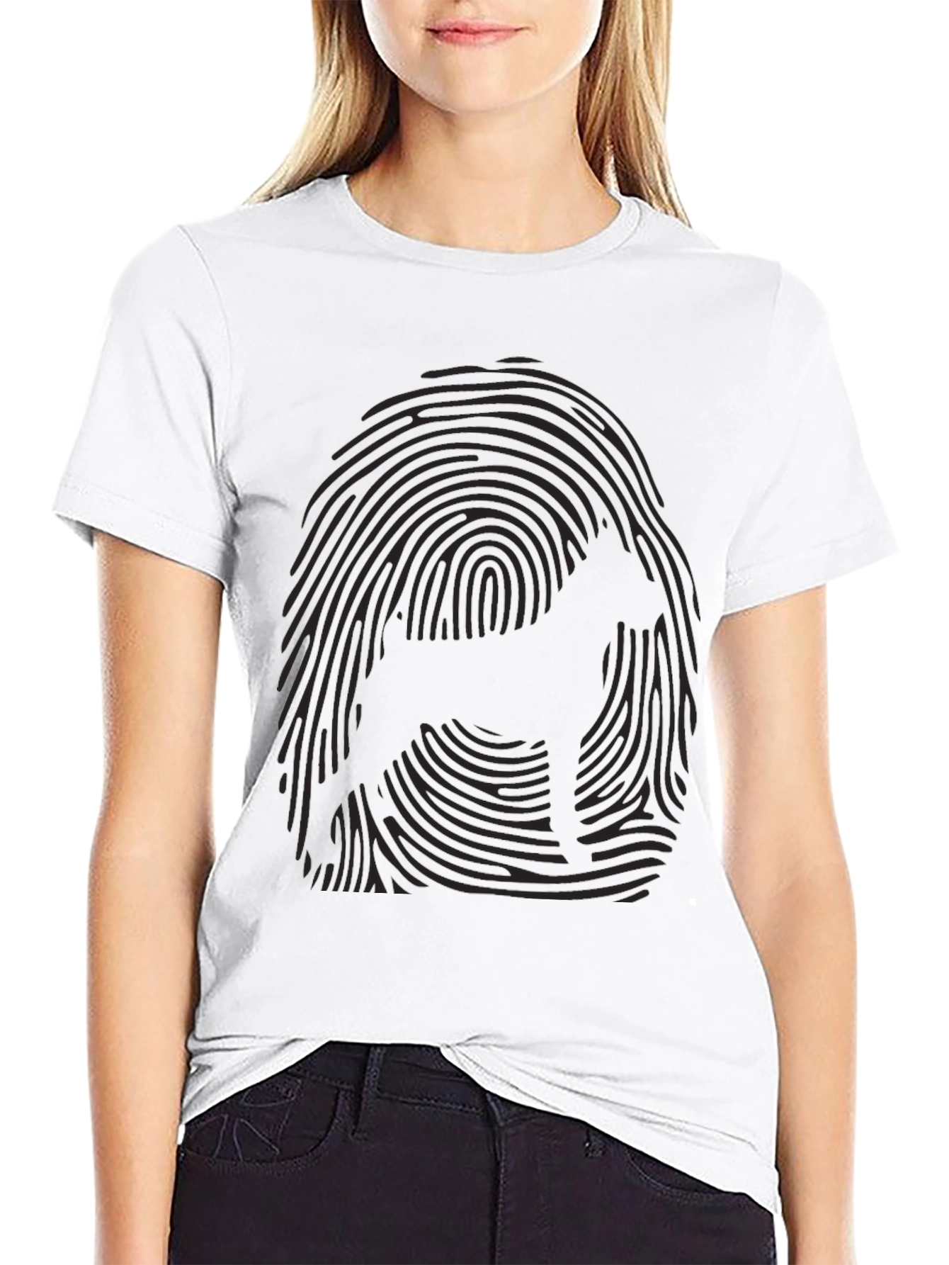 Sasquatch Fingerprint T-Shirt - Cryptozoology Graphic Tee