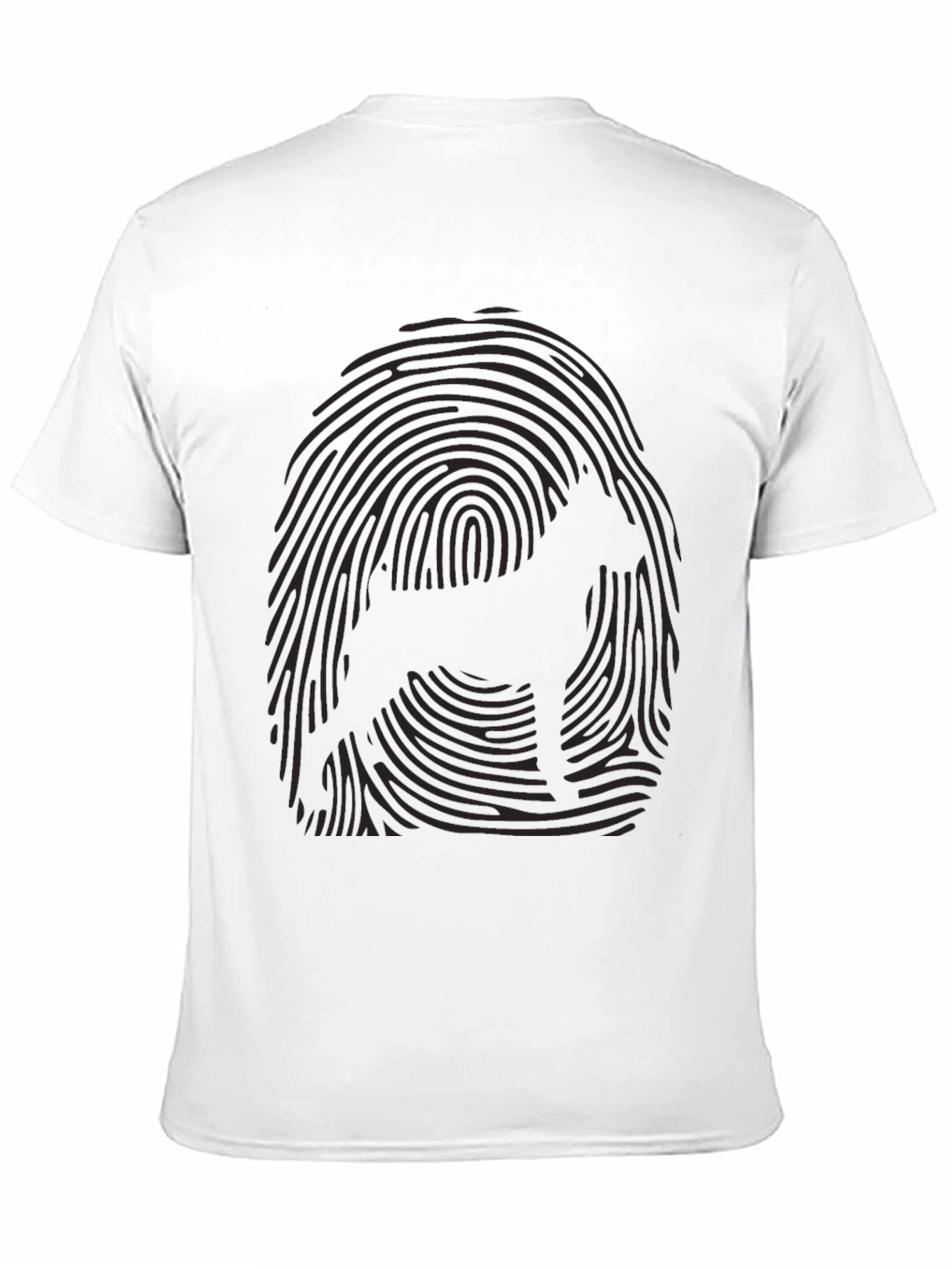 Sasquatch Fingerprint T-Shirt - Cryptozoology Graphic Tee