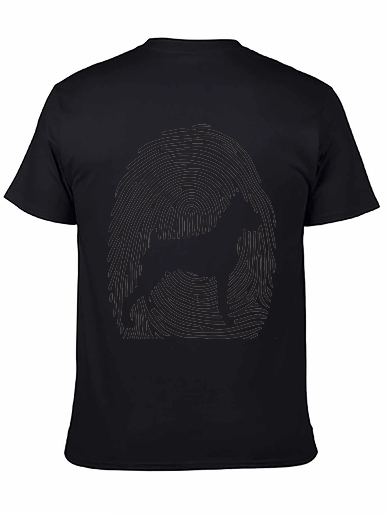 Sasquatch Fingerprint T-Shirt - Cryptozoology Graphic Tee