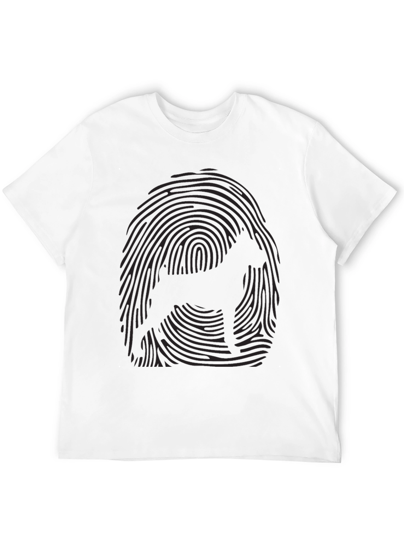 Sasquatch Fingerprint T-Shirt - Cryptozoology Graphic Tee