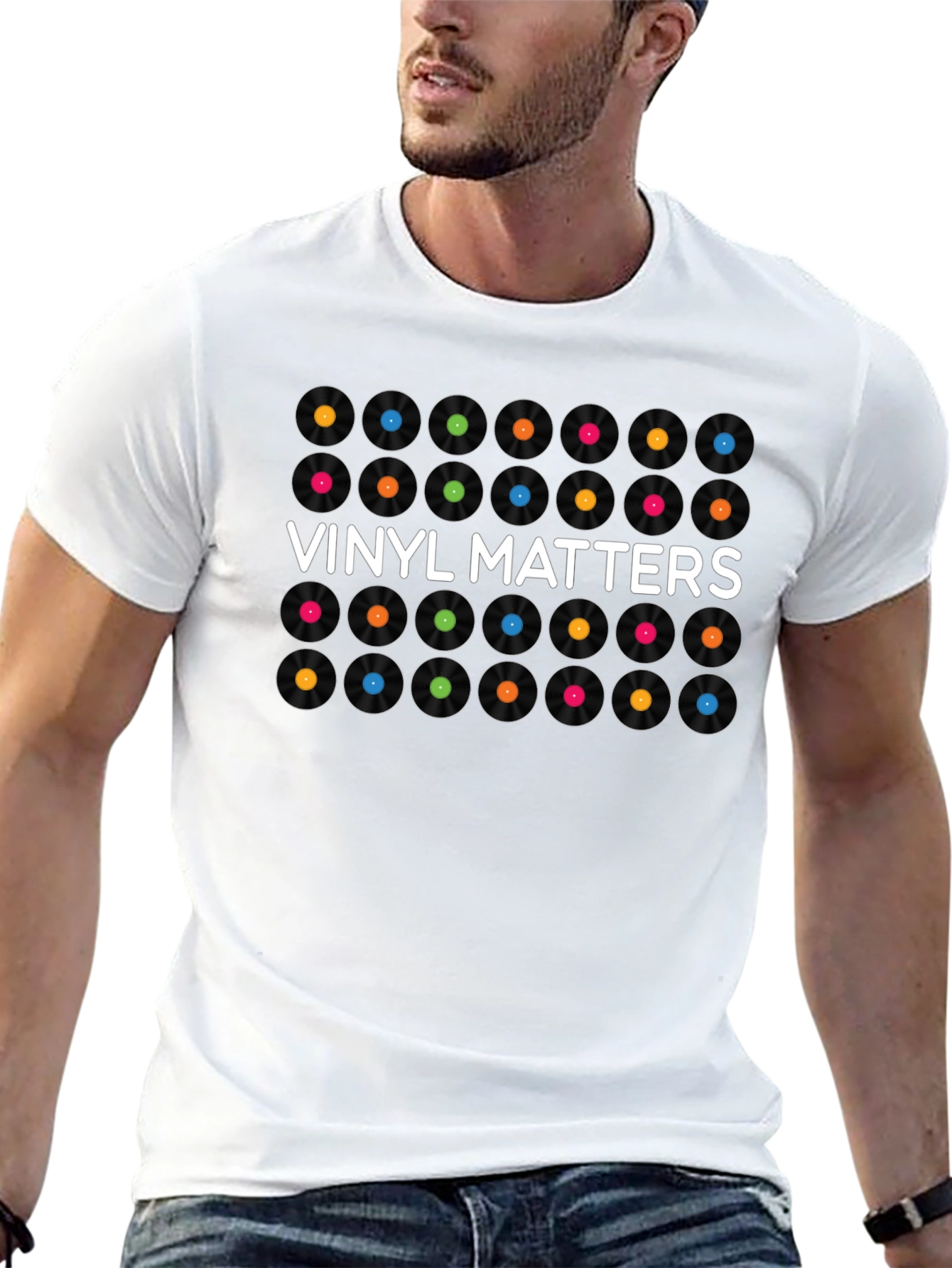 Vinyl Matters Graphic Tee - Music Lover T-Shirt