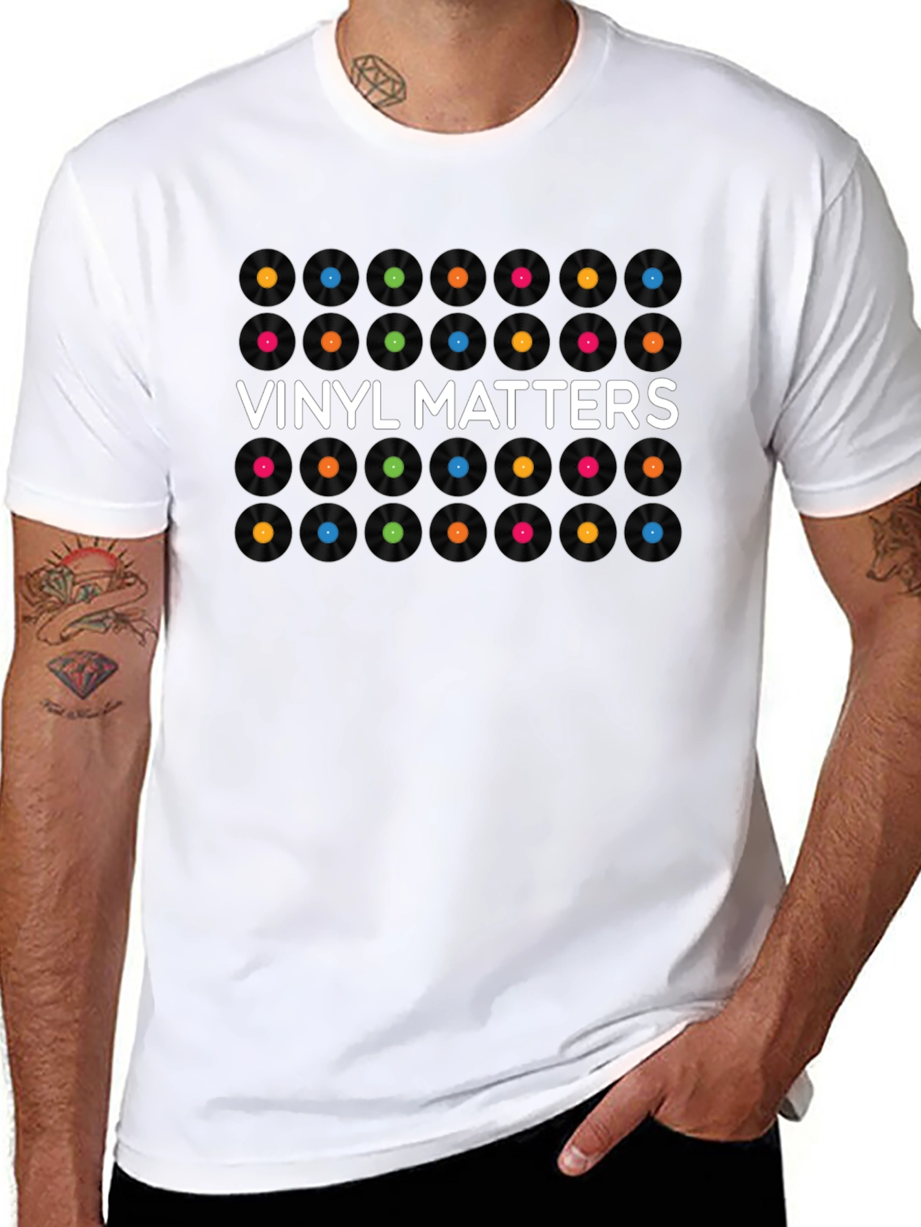 Vinyl Matters Graphic Tee - Music Lover T-Shirt