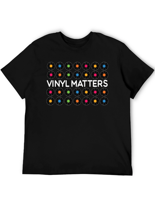 Vinyl Matters Graphic Tee - Music Lover T-Shirt