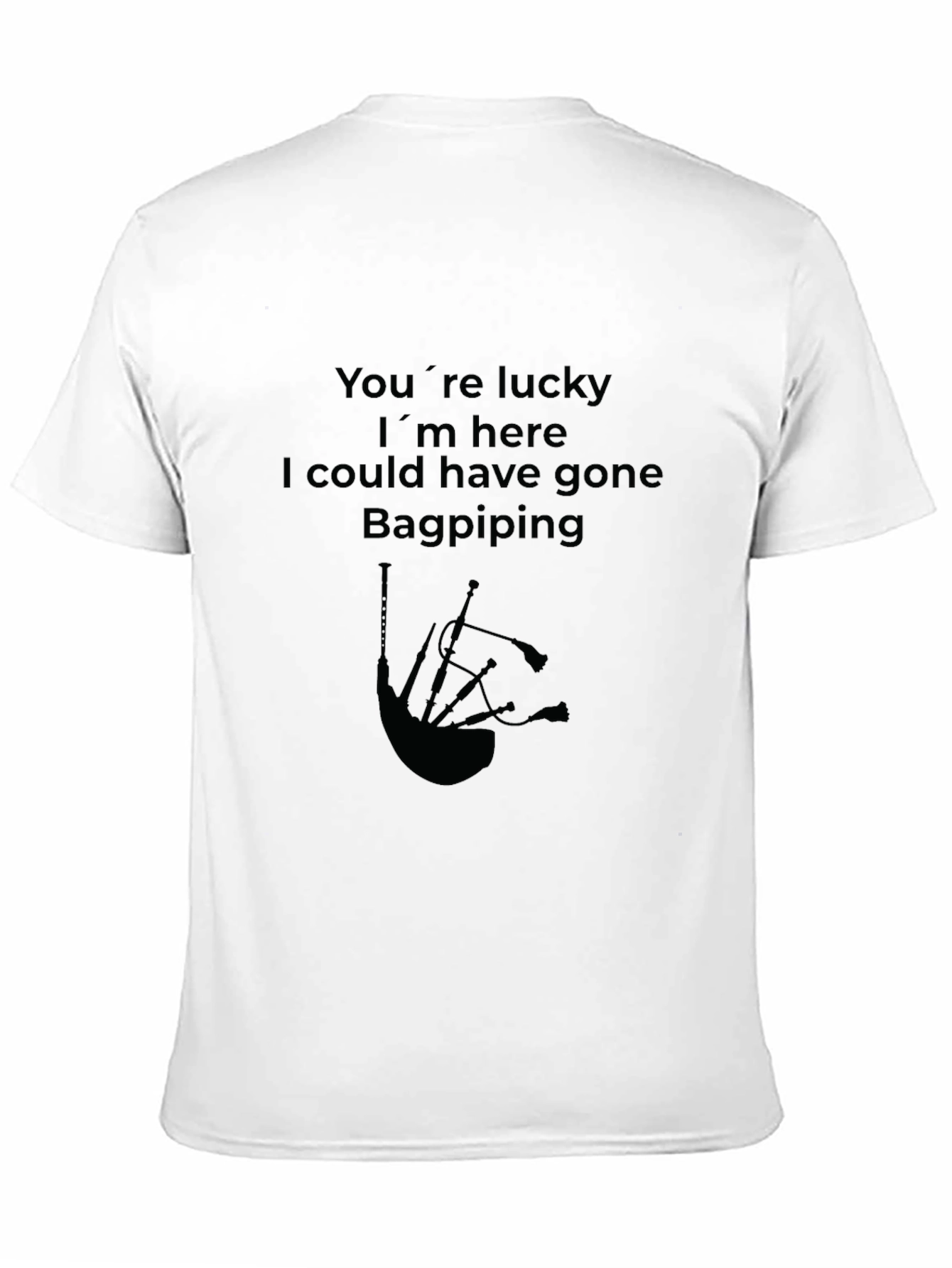 Funny Bagpiping T-Shirt